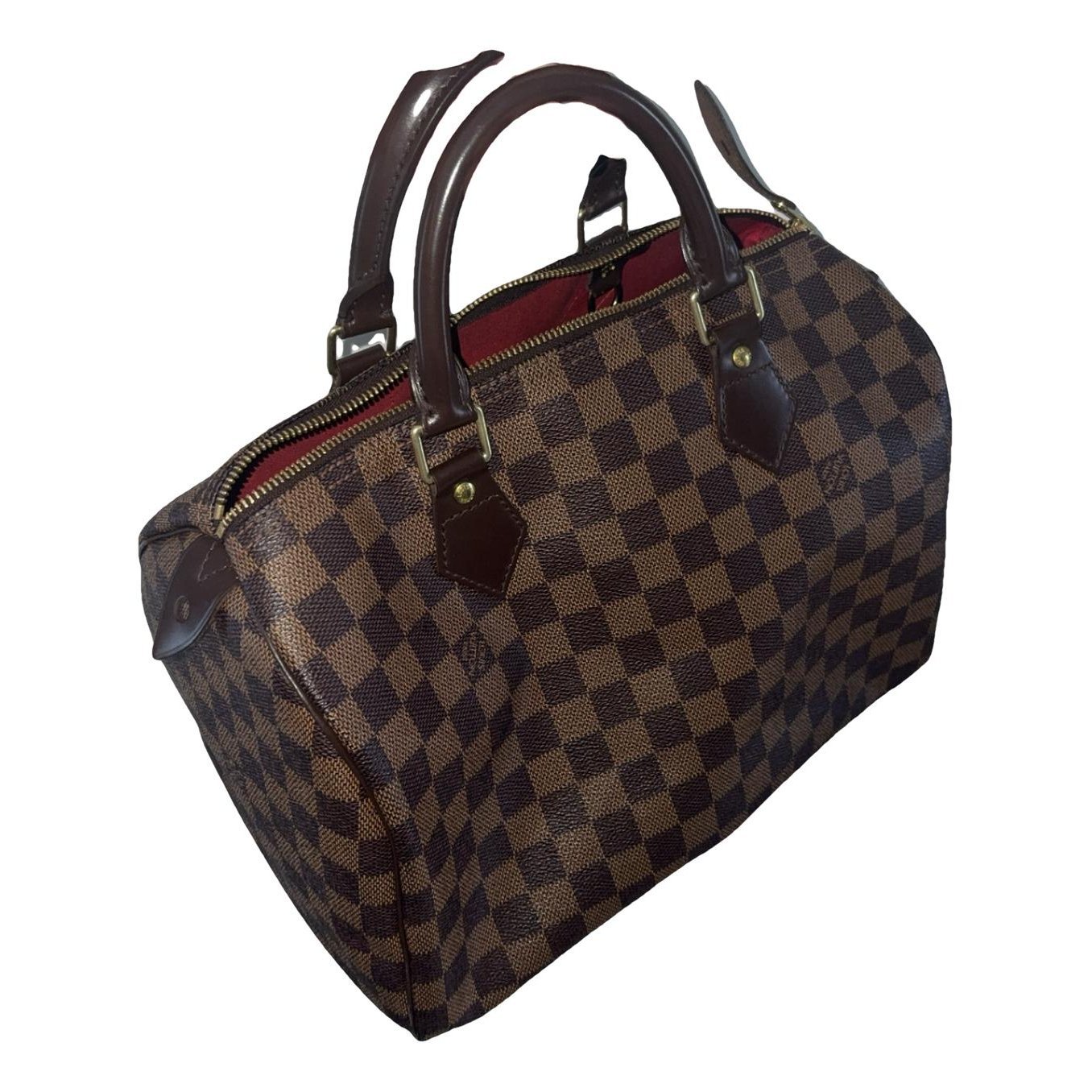 Louis Vuitton Speedy leather handbag