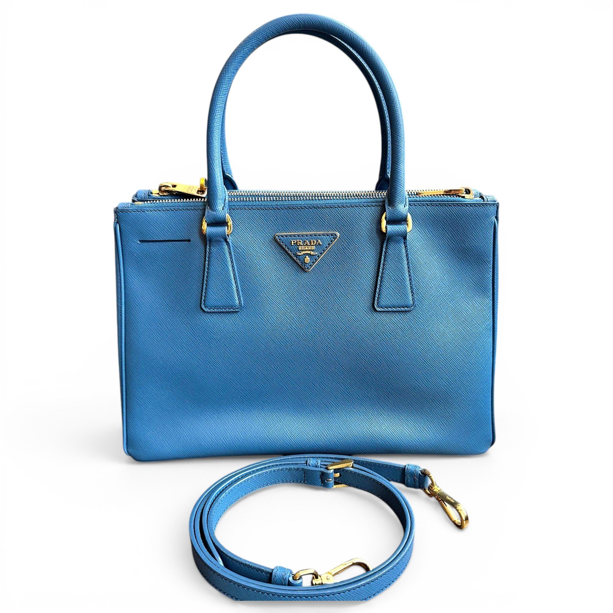 Galleria leather handbag