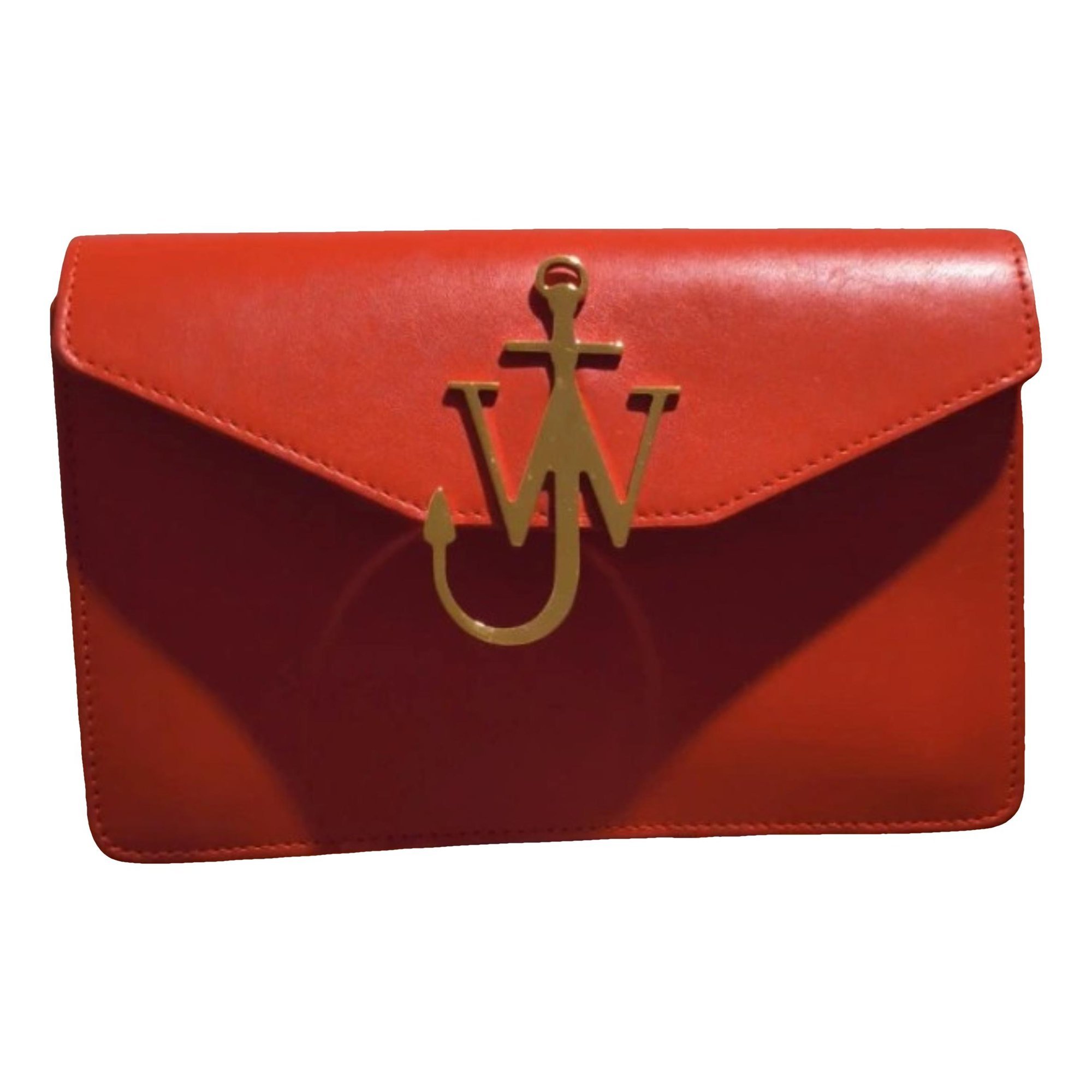 Logo leather handbag
