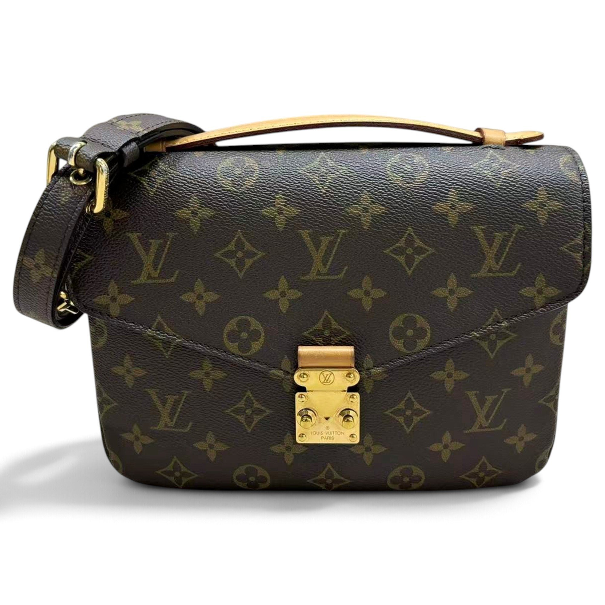 Metis leather handbag
