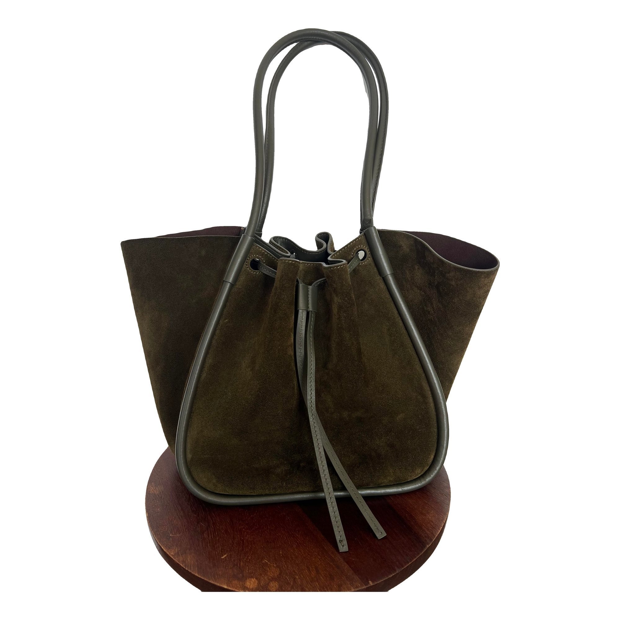 Ruched tote