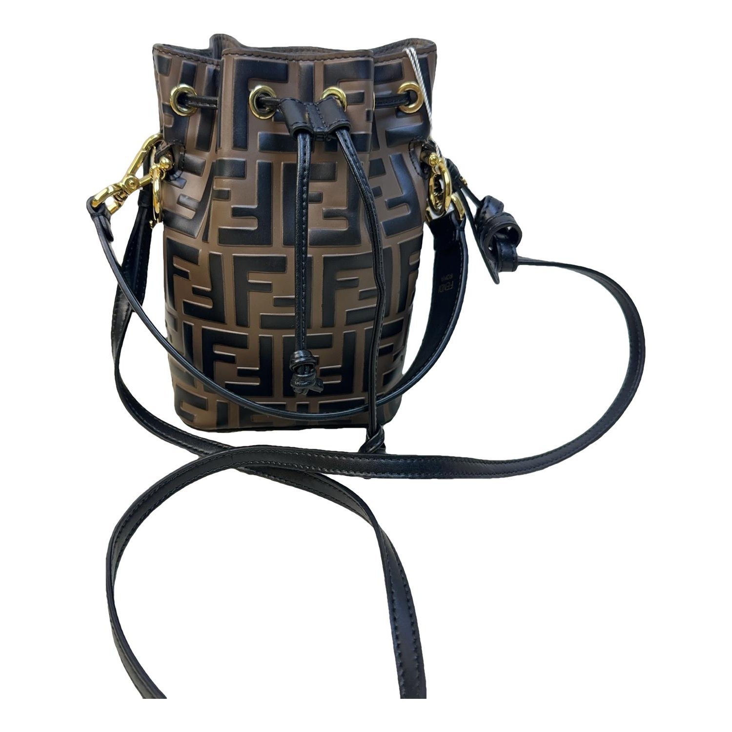Mon Trésor leather crossbody bag