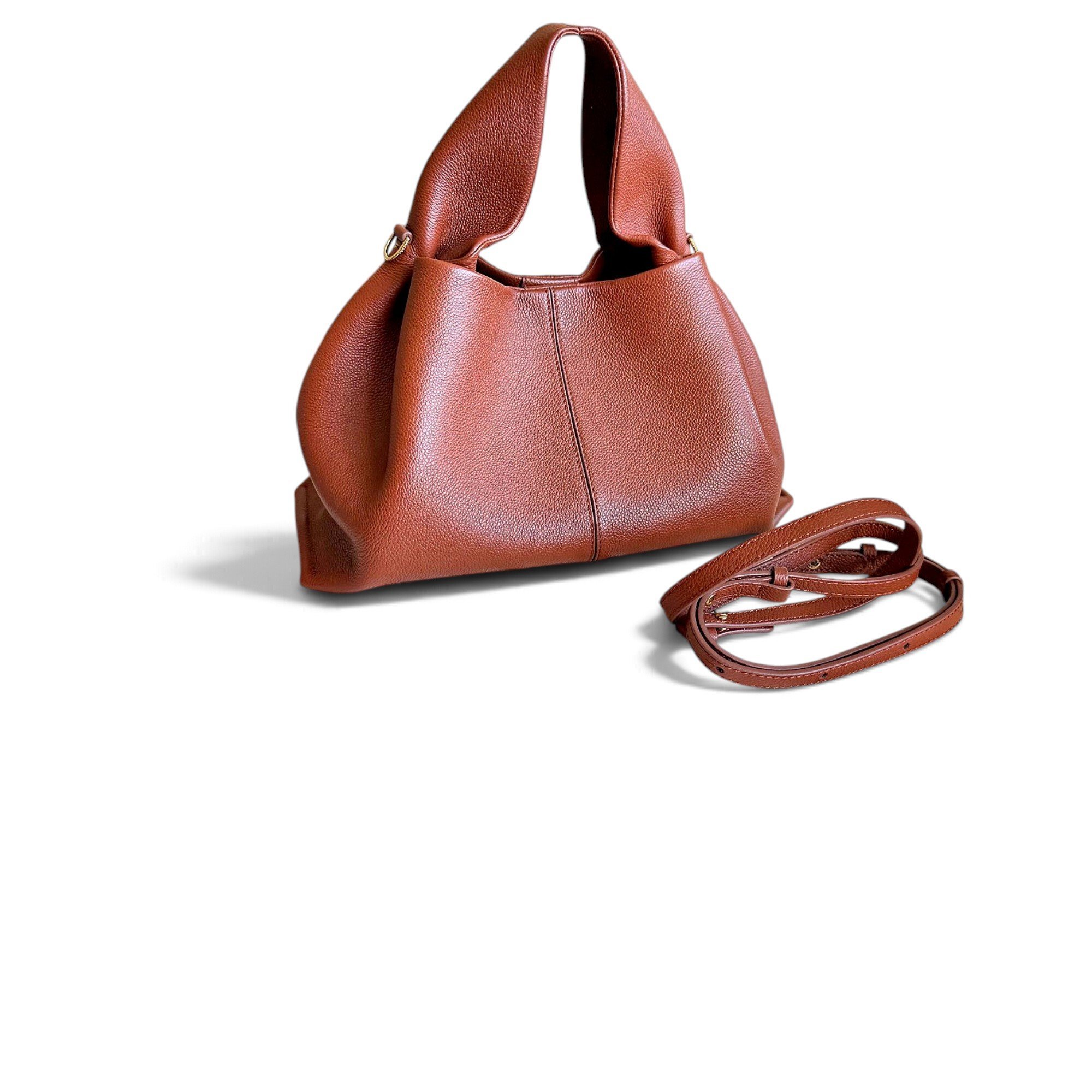 Numéro Neuf leather crossbody bag