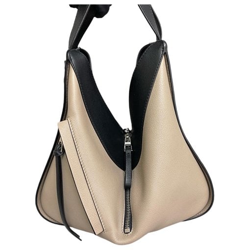 Hammock leather handbag
