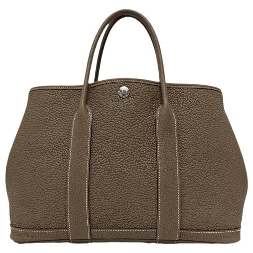 Garden Party leather handbag