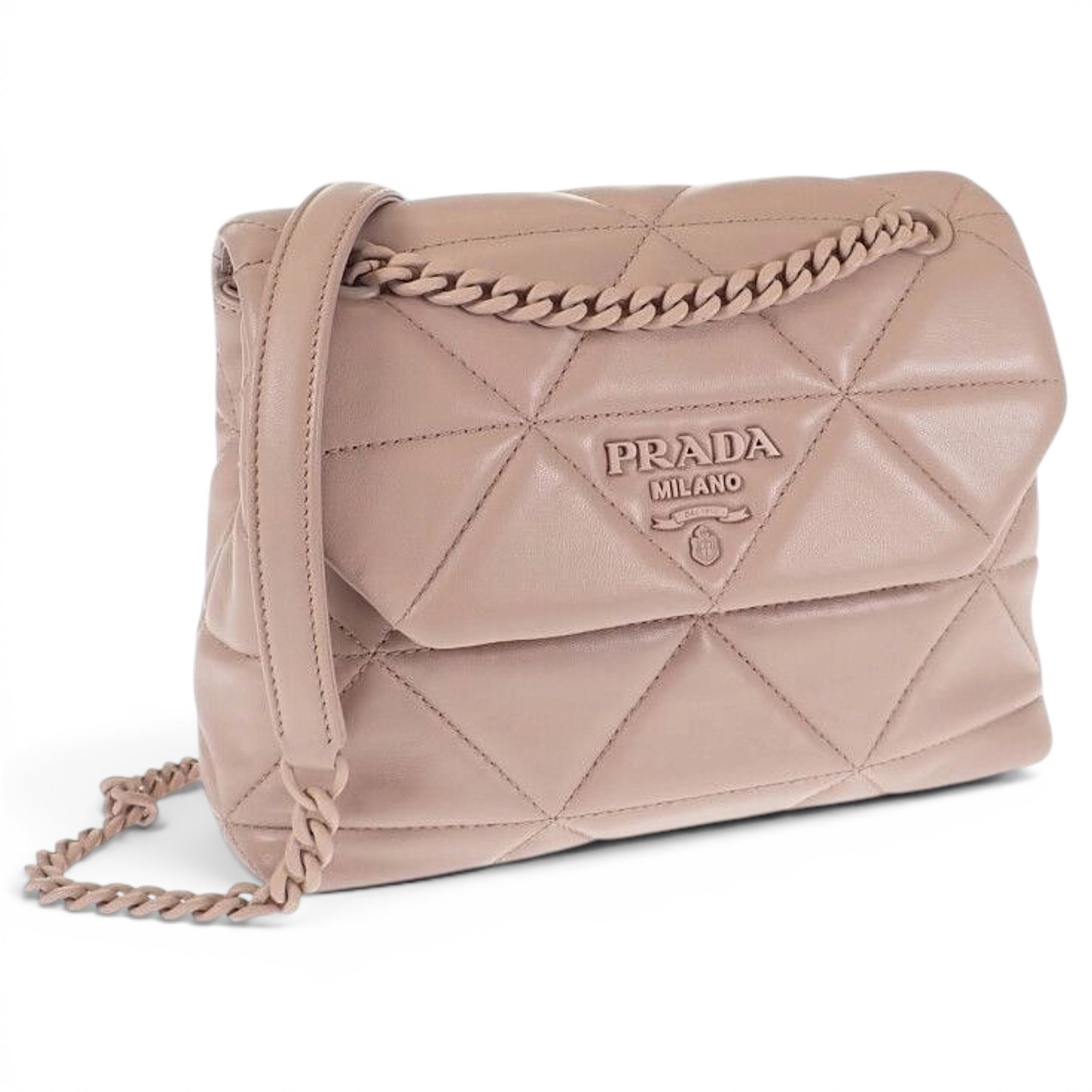 Spectrum leather handbag