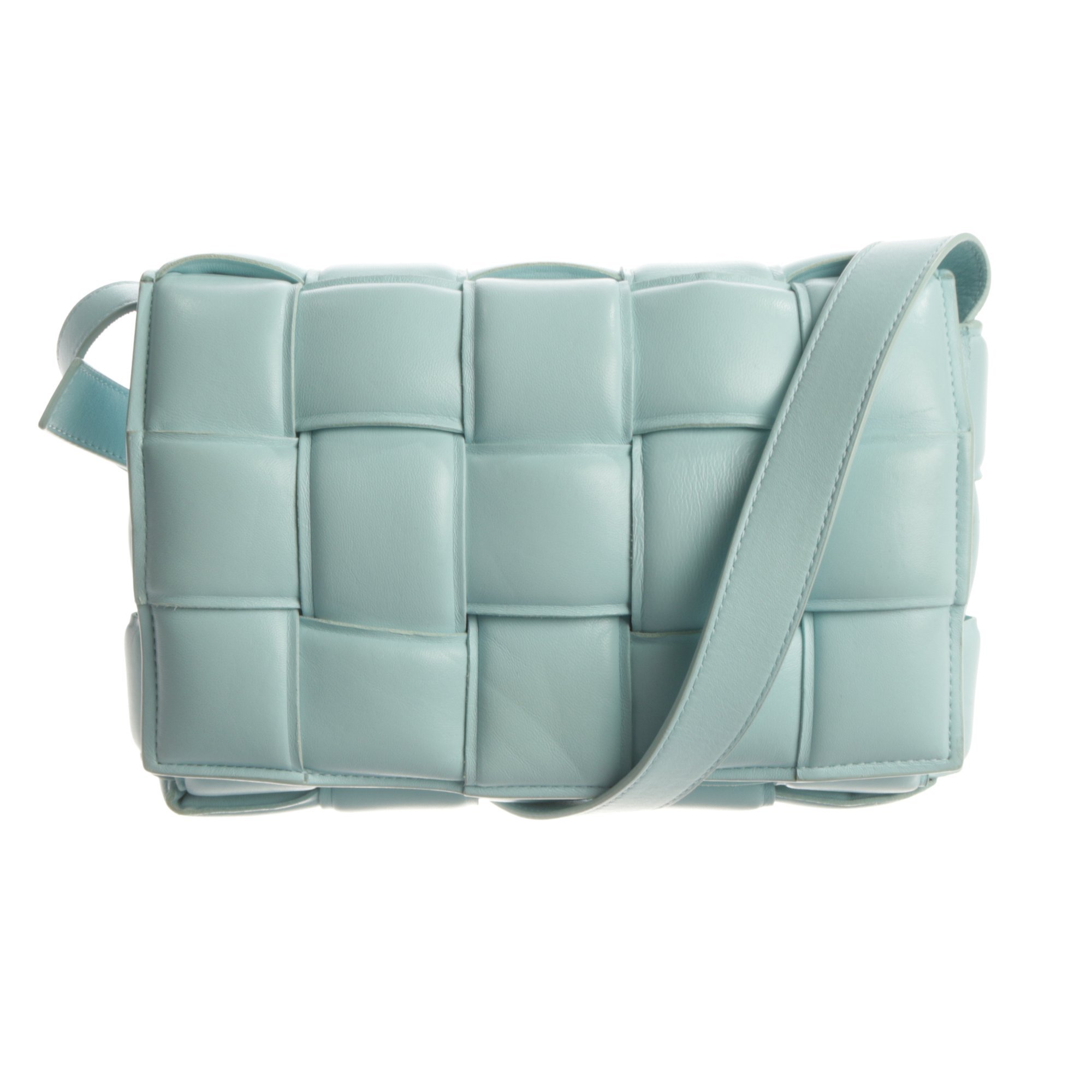 Cassette Padded leather bag