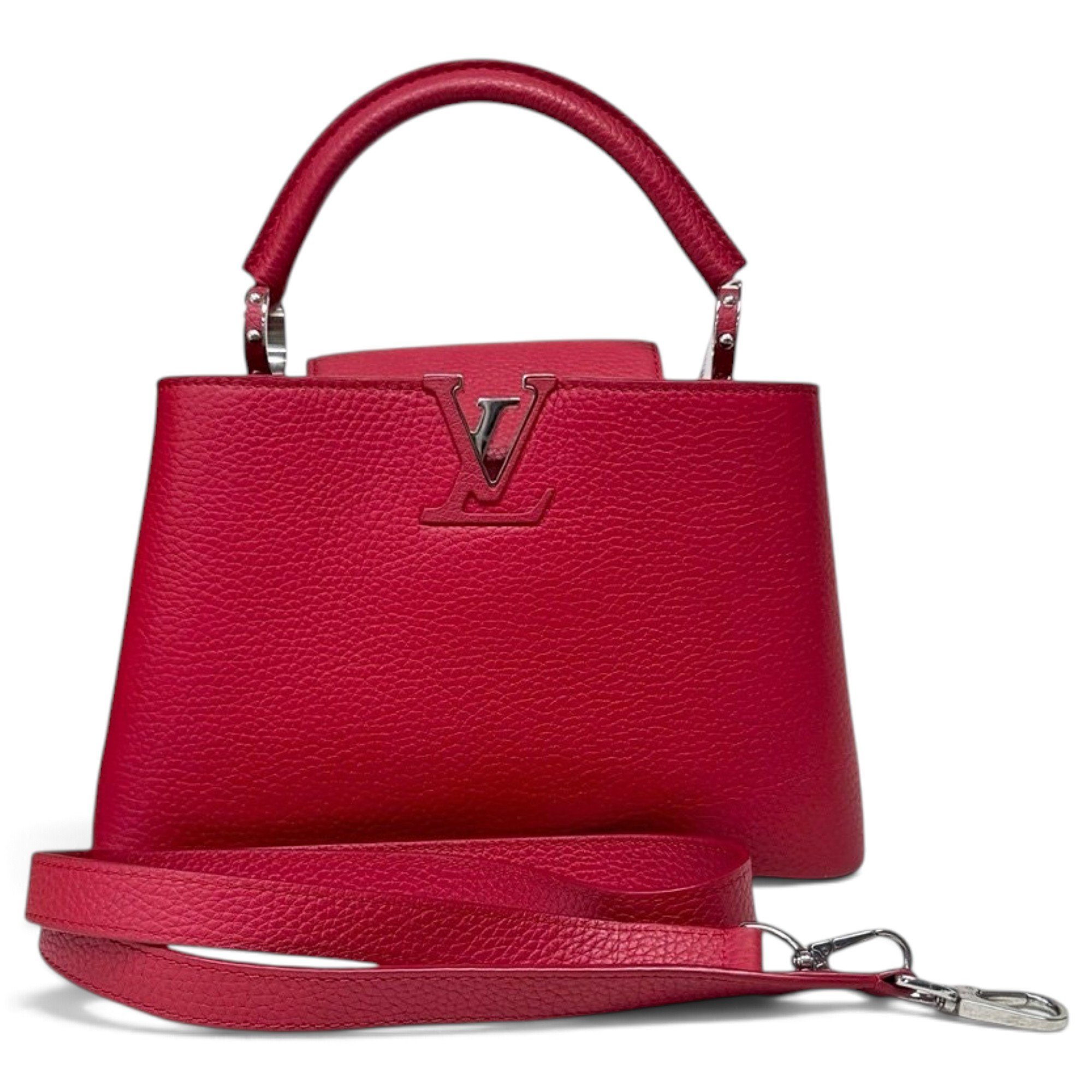 Capucines leather handbag