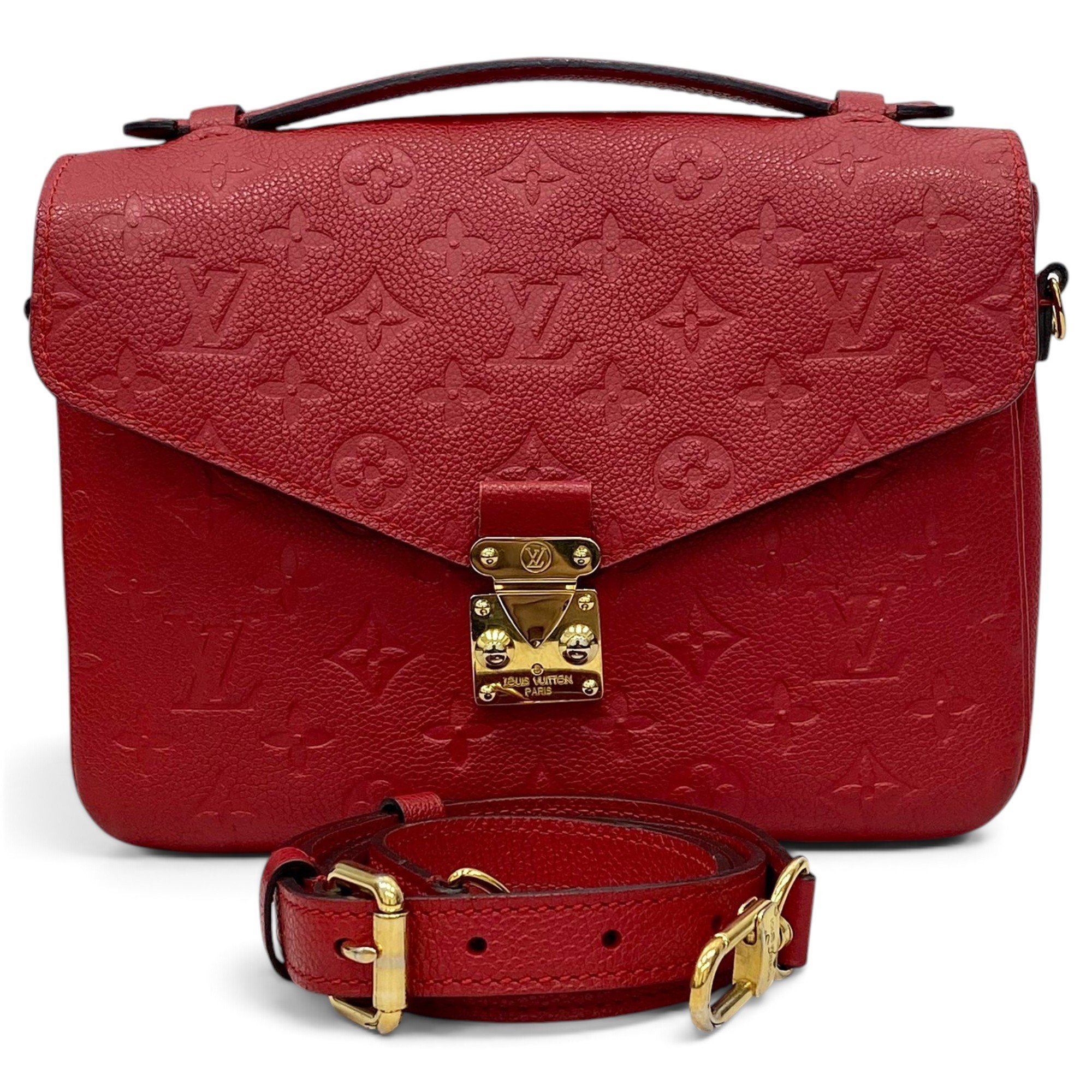 Metis leather handbag