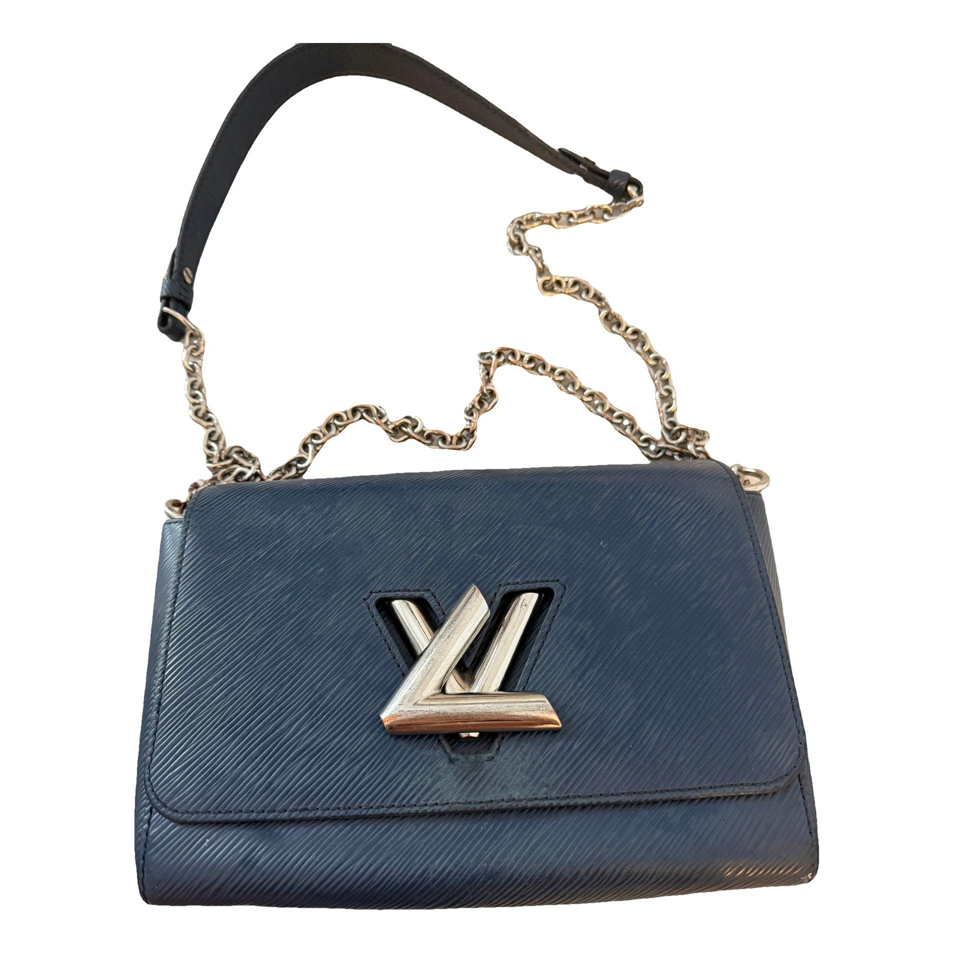 Twist Belt Wallet On Chain leather crossbody bag