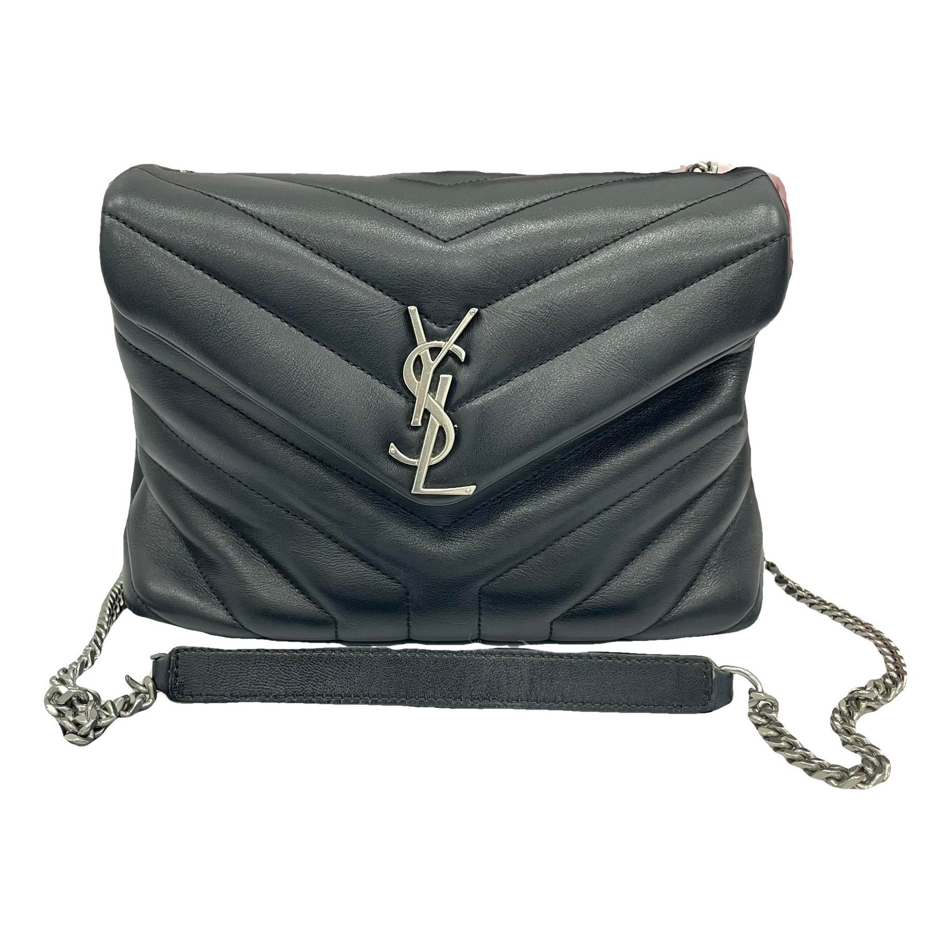Loulou leather handbag