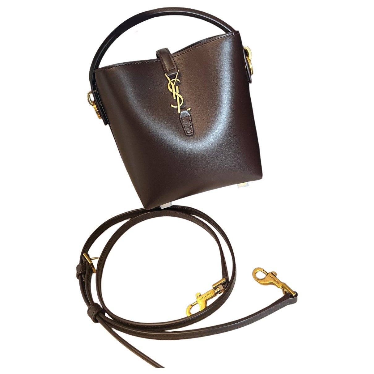 Le 37 leather crossbody bag