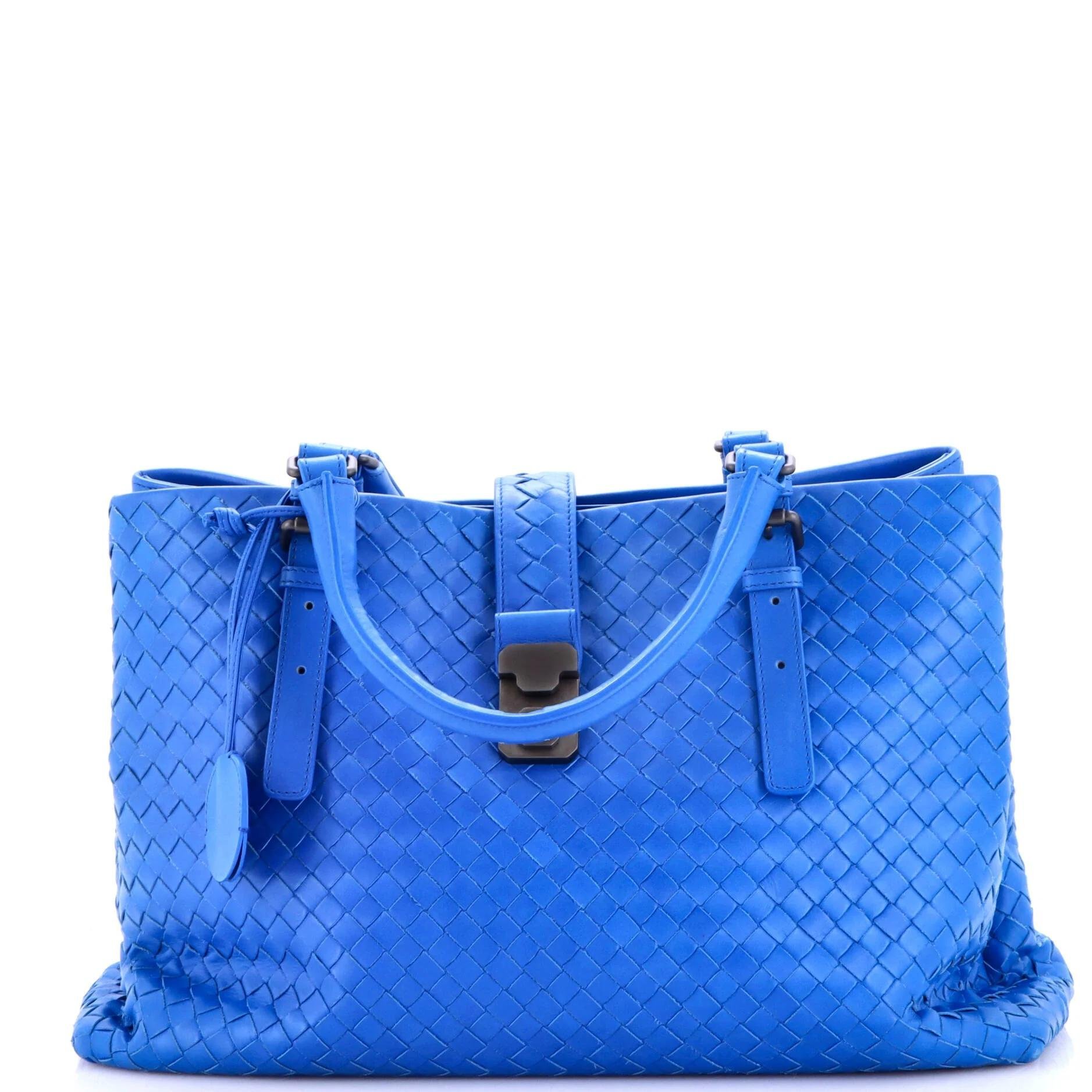 Leather tote