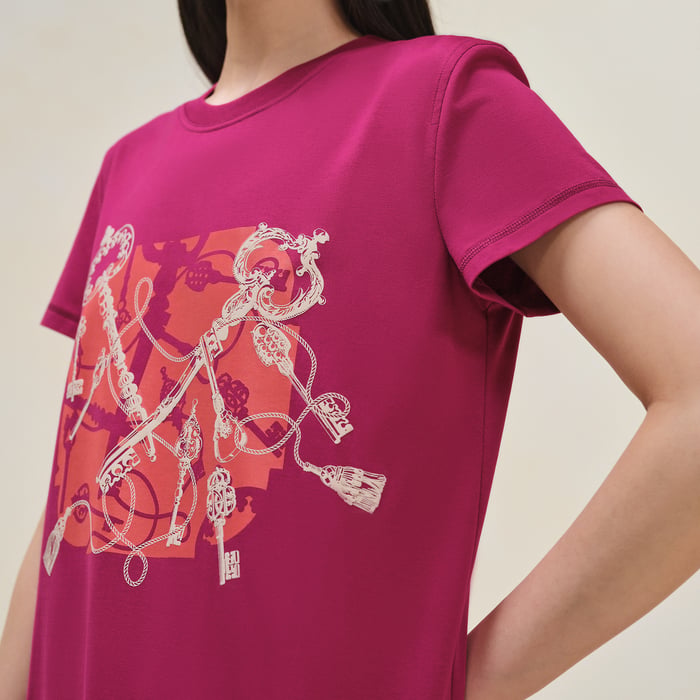 Rose Bougainvillier Straight Dress