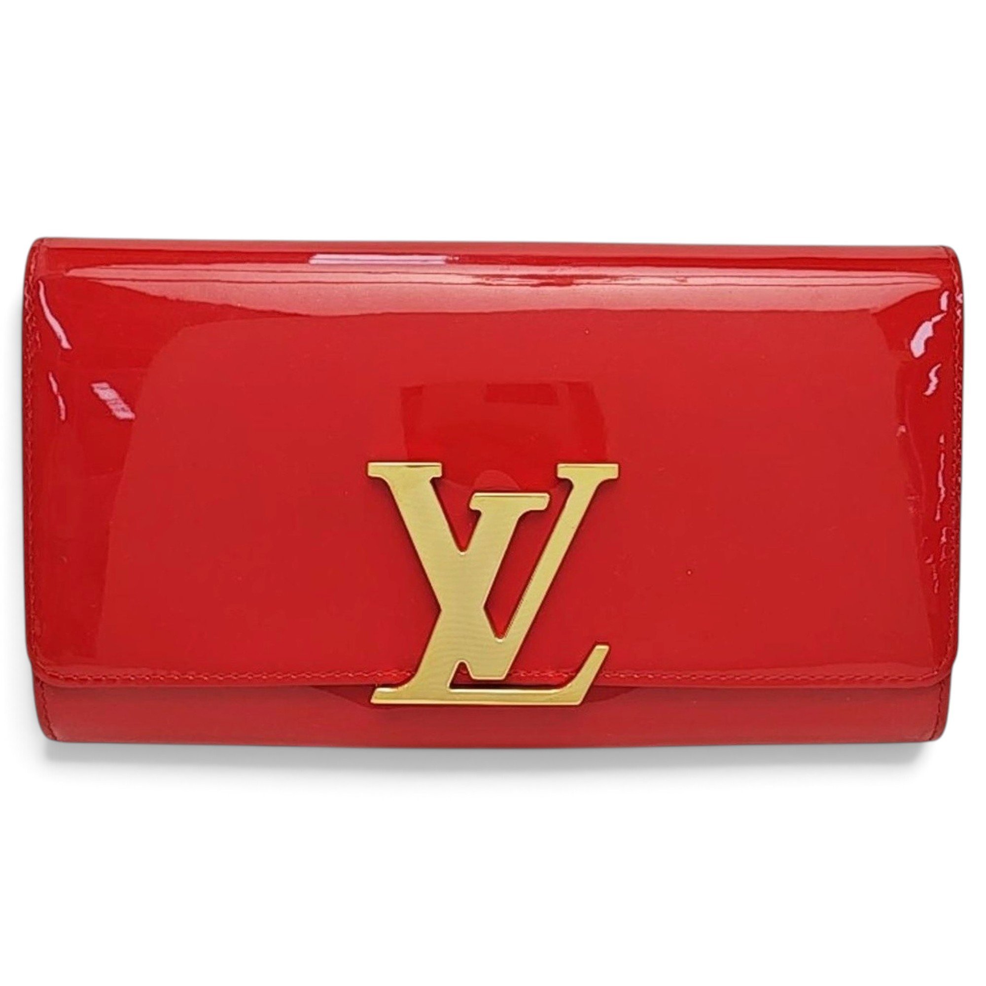 Louise patent leather handbag