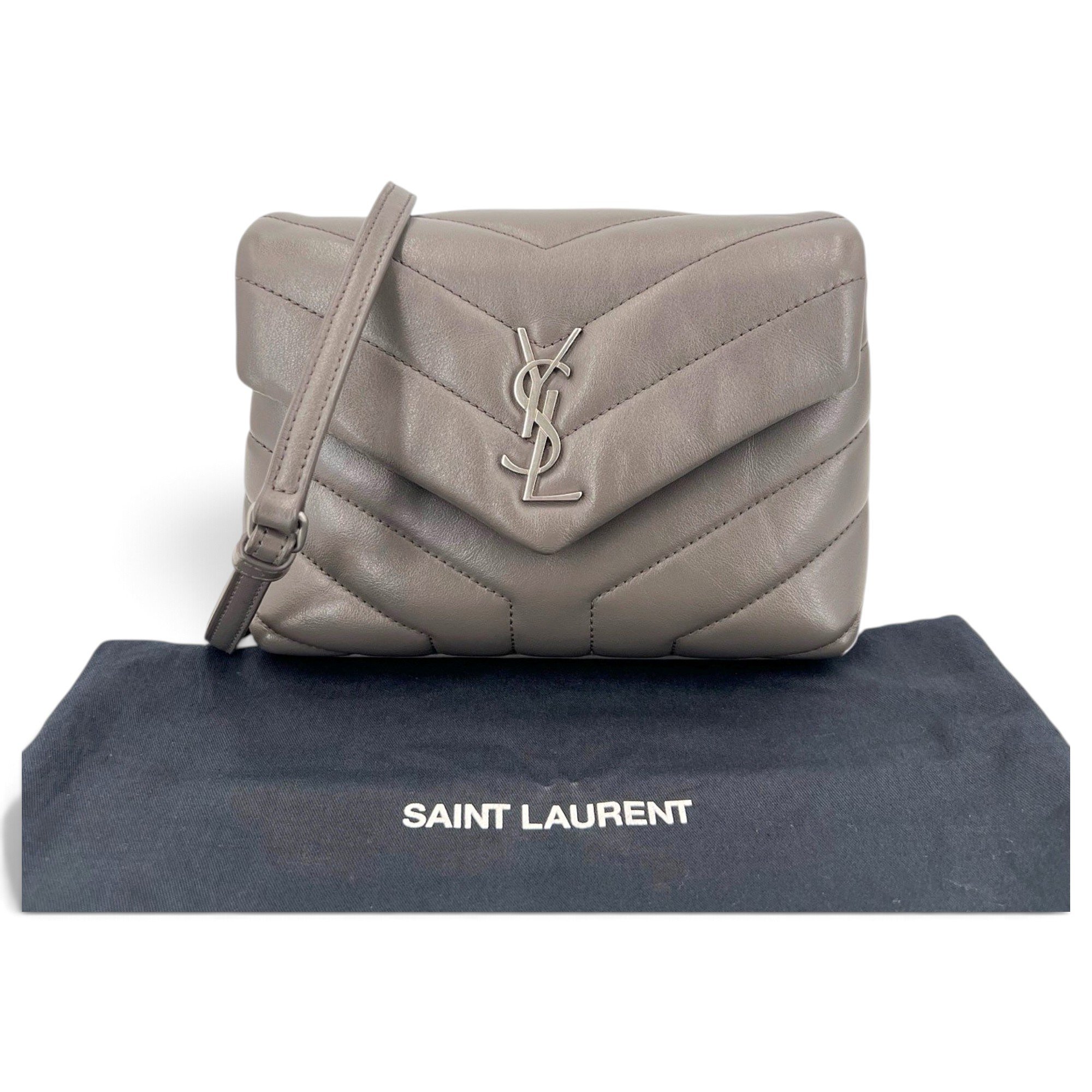 Loulou Puffer leather crossbody bag