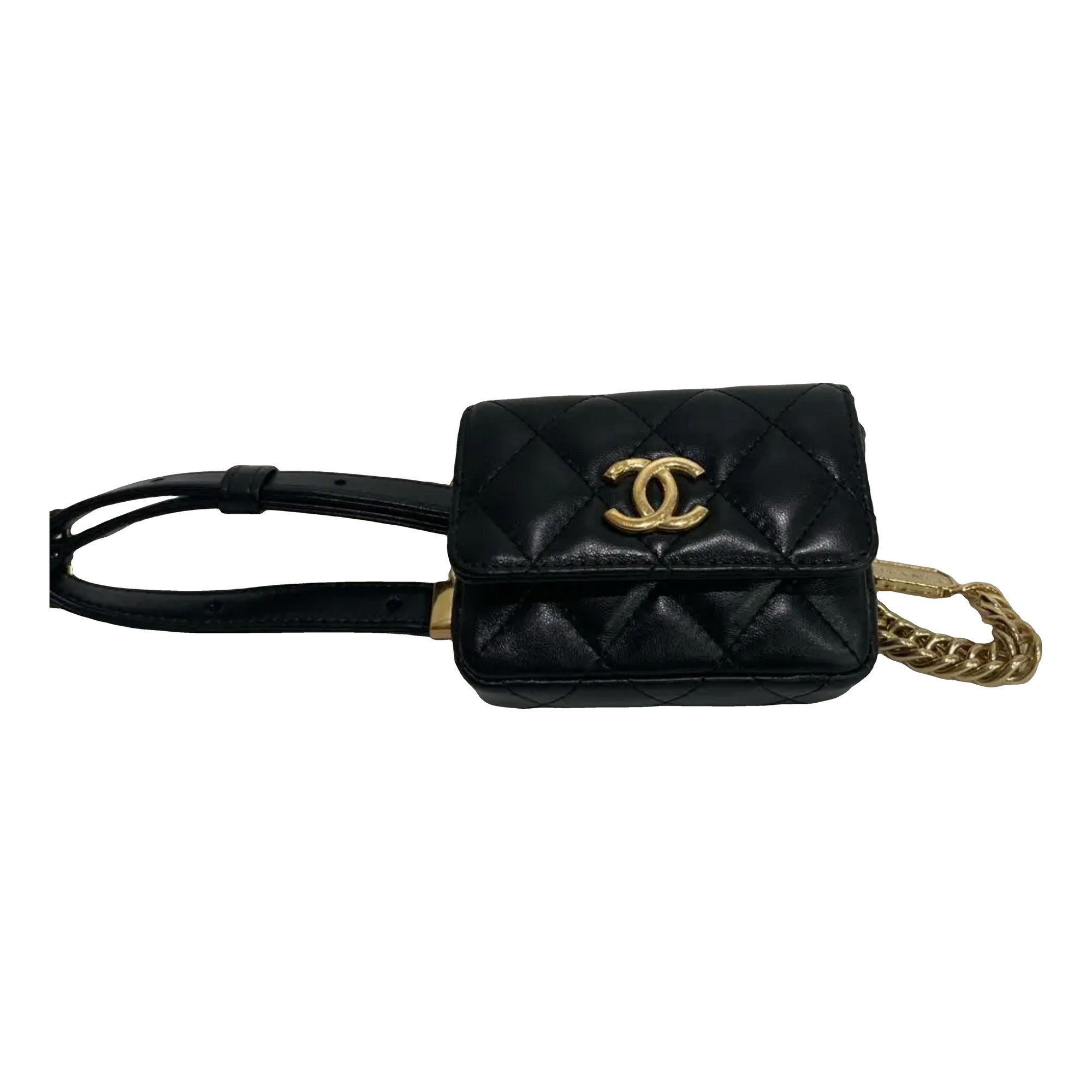 Wallet On Chain Timeless/Classique leather crossbody bag