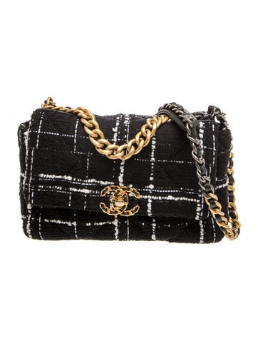 2021 Medium Tweed 19 Flap Bag