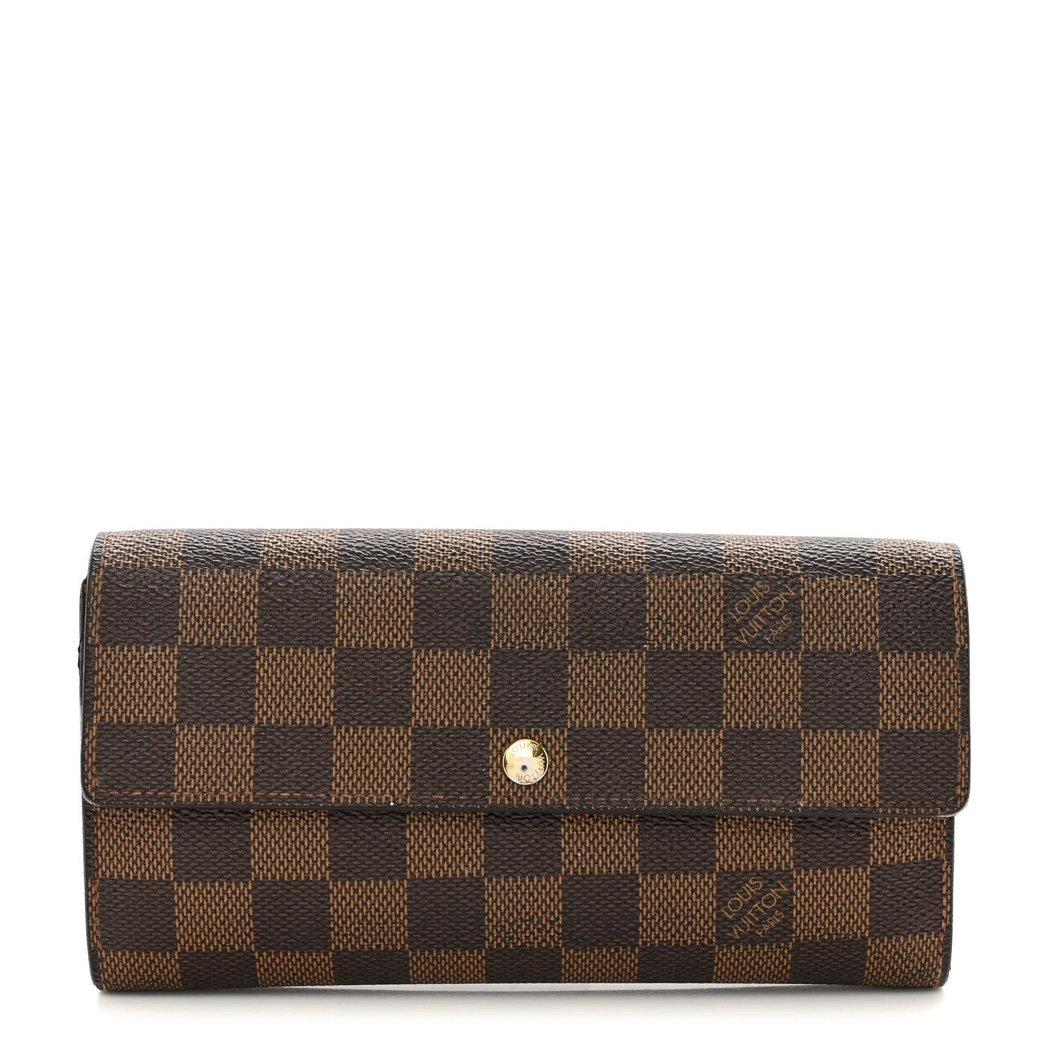 Louis Vuitton Damier Ebene Sarah Wallet