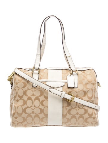Canvas Top Handle Bag