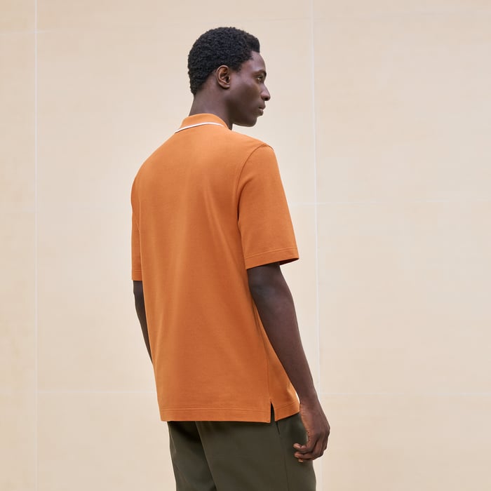 Citrouille "Piqures Sellier" Polo Shirt
