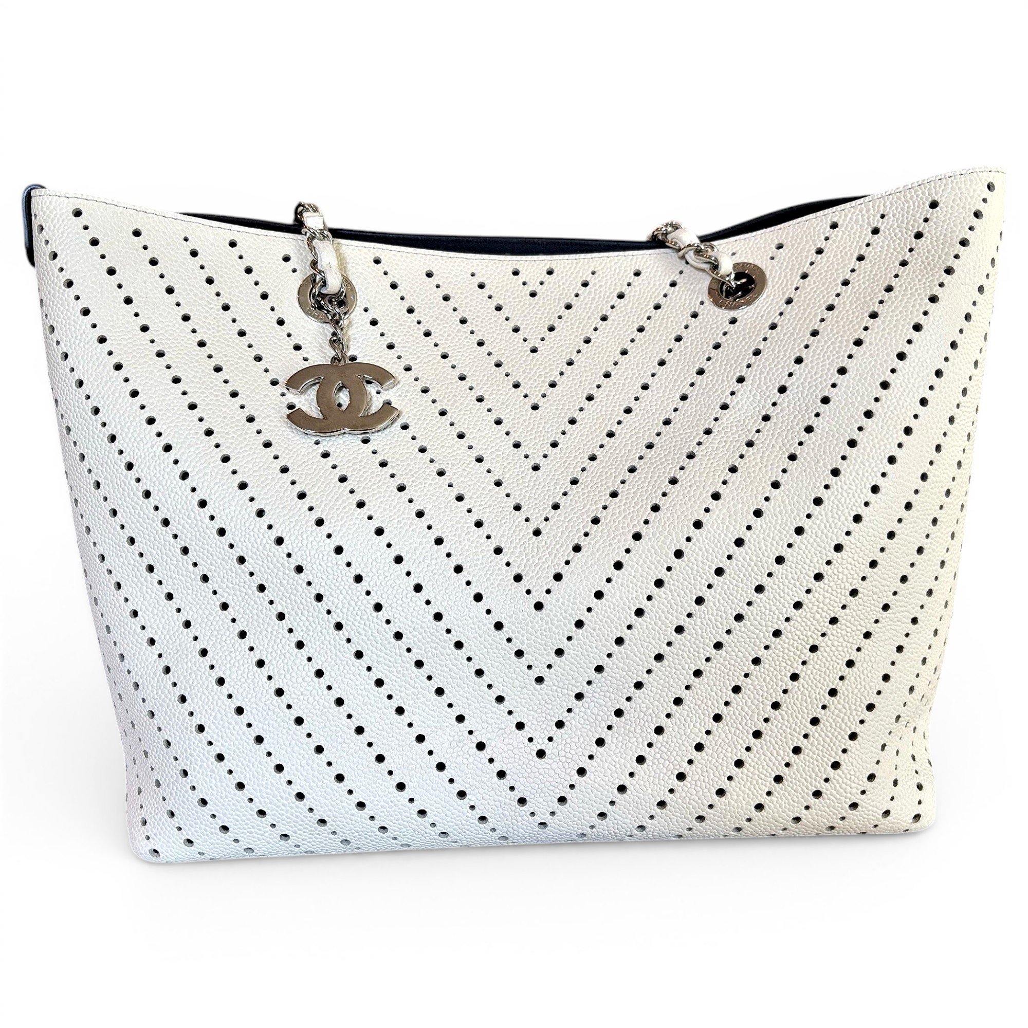 Leather tote