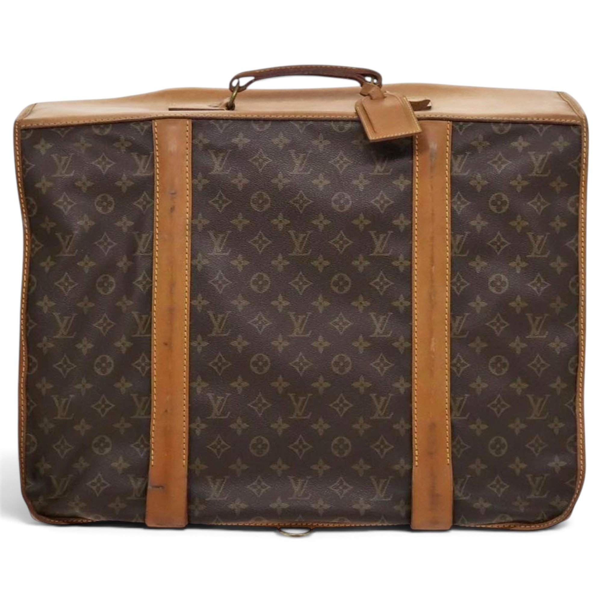 Garment leather travel bag