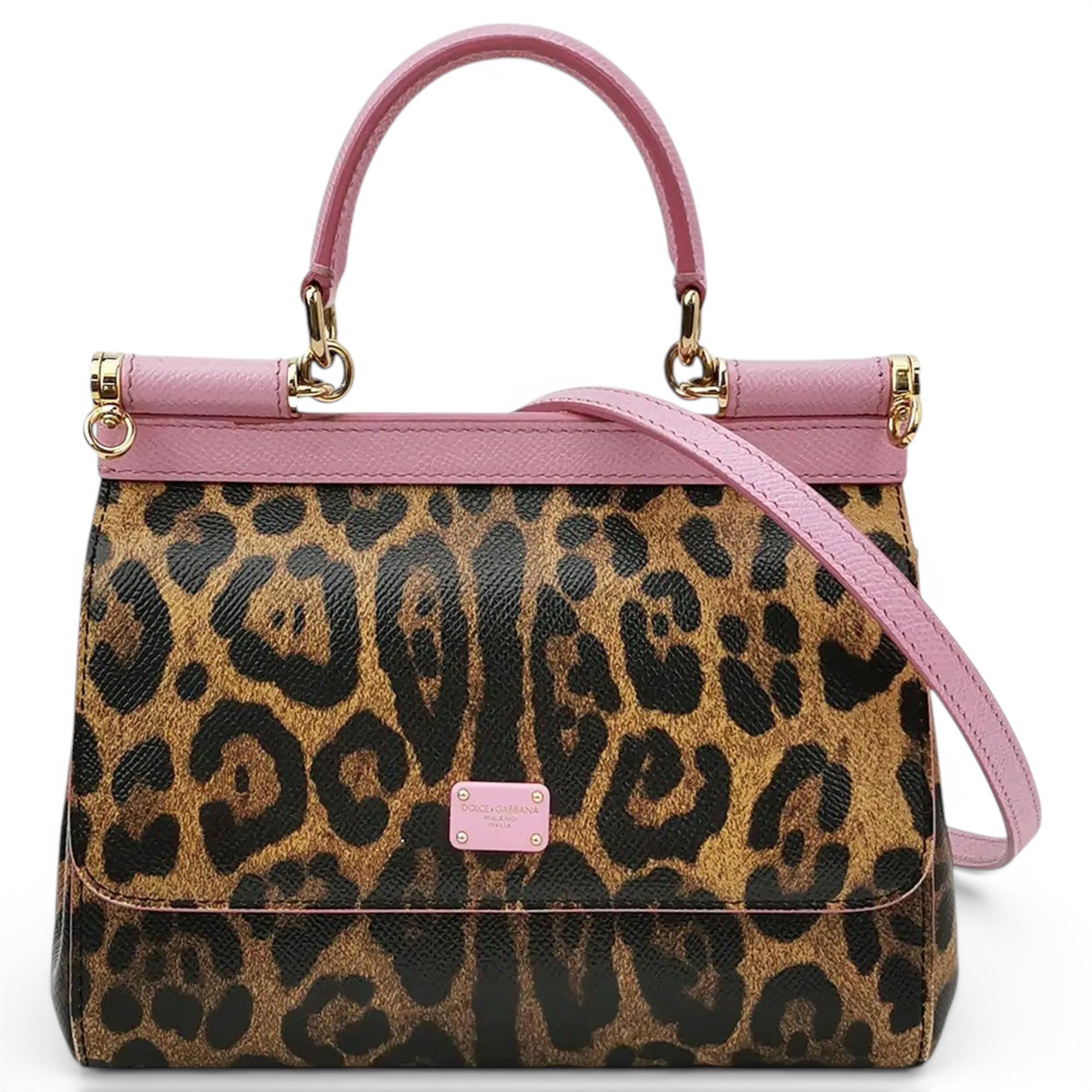 Dolce & Gabbana Sicily vinyl crossbody bag