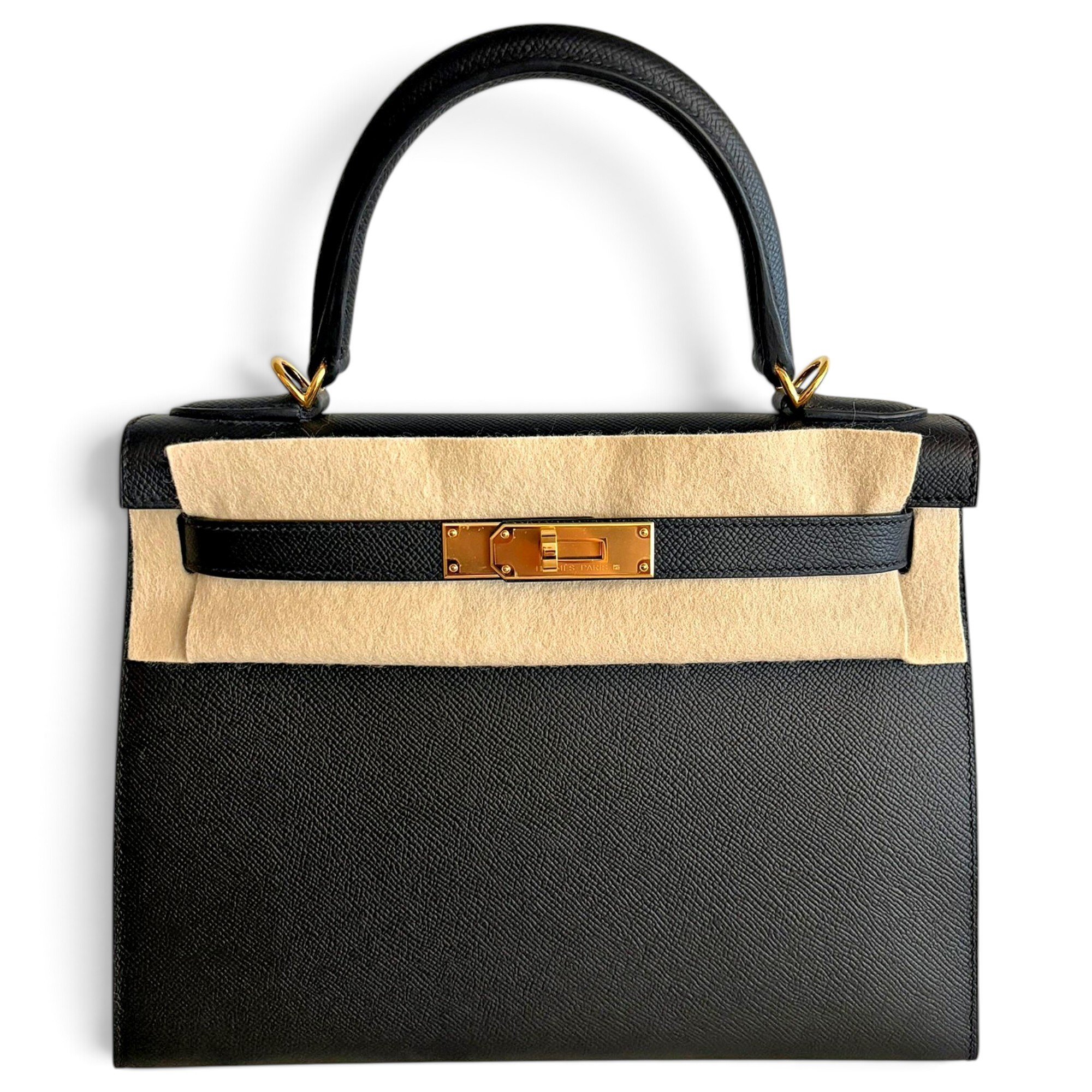 Kelly 28 leather handbag