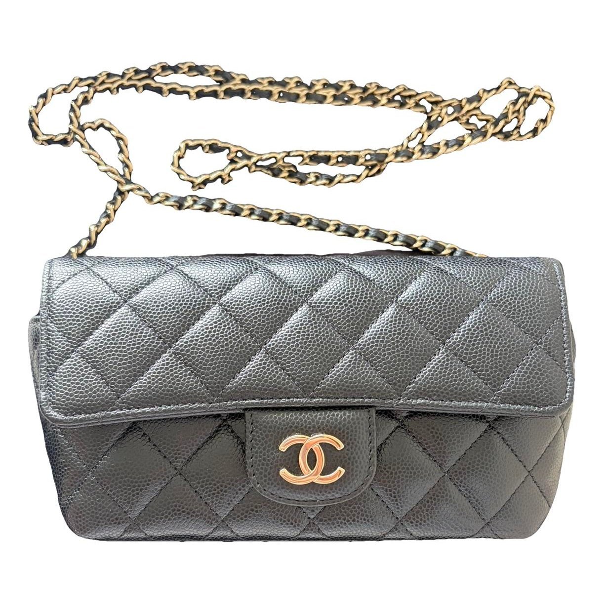 Wallet On Chain Timeless/Classique leather crossbody bag