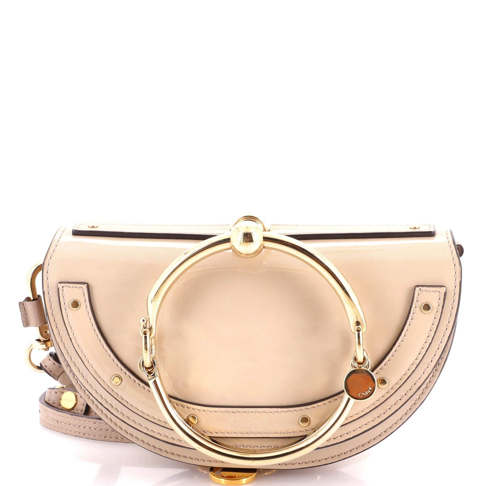 Chloe Patent leather crossbody bag