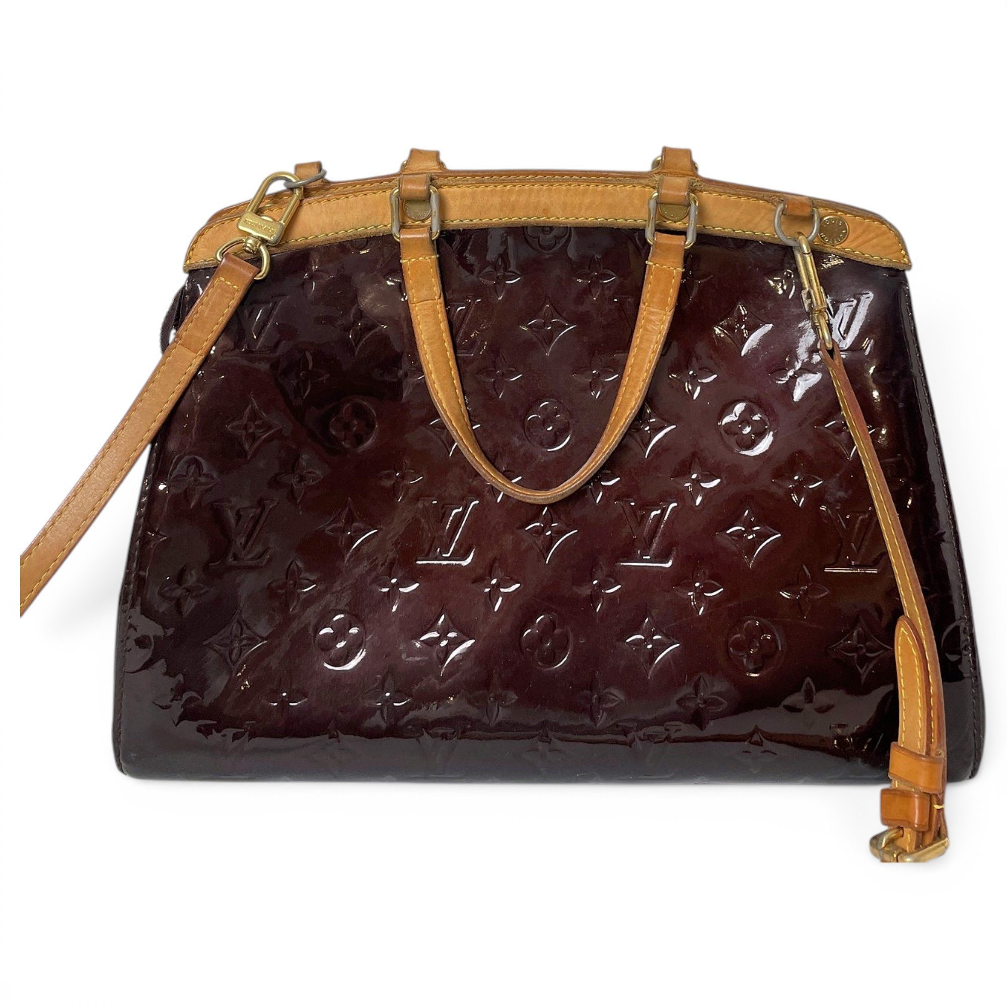 Bréa patent leather tote