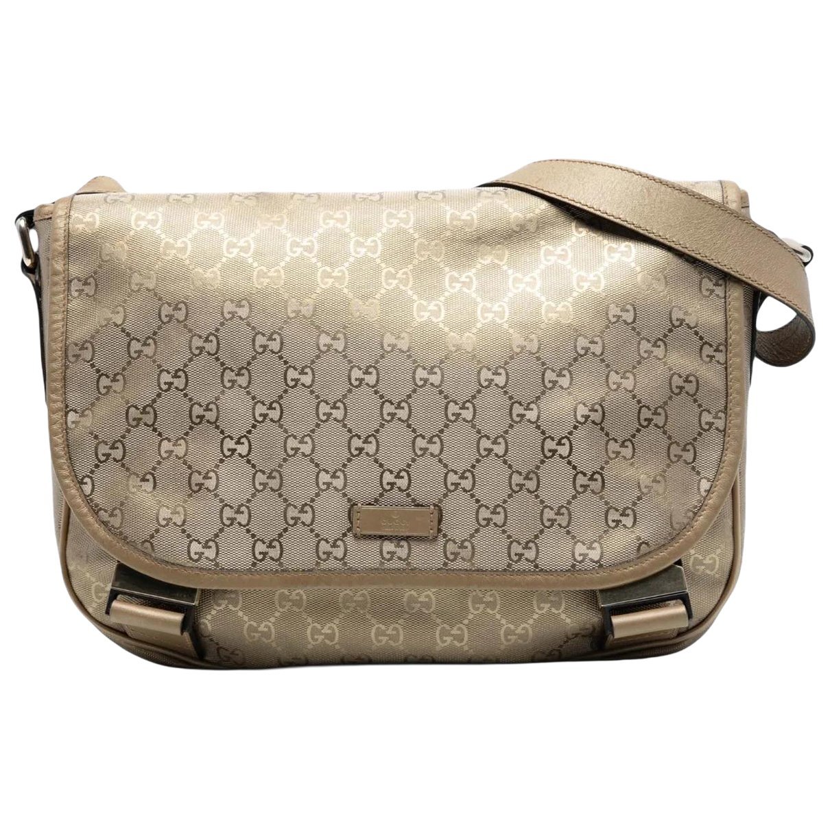 Gucci B cloth crossbody bag