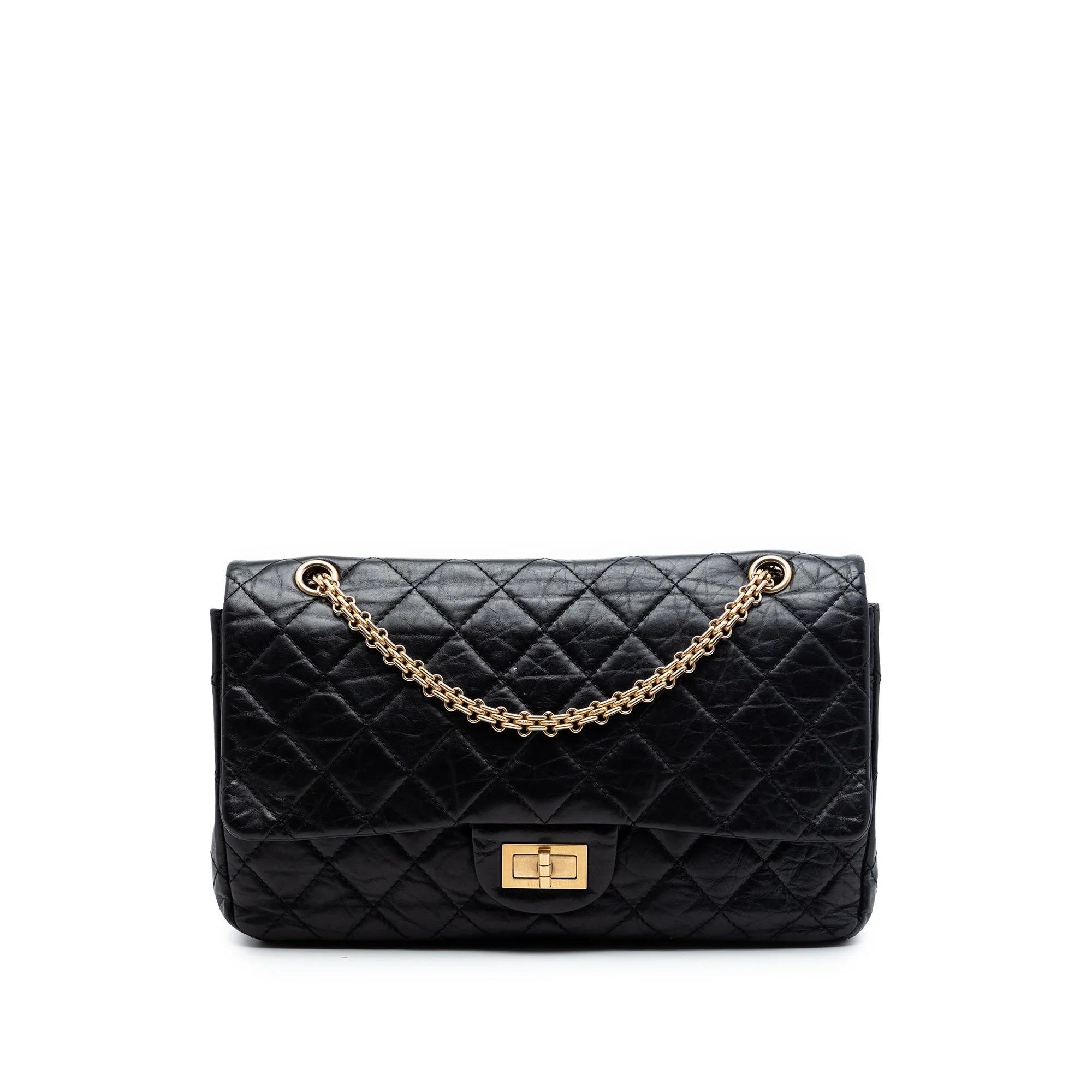 Wallet On Chain Boy Half Flap leather handbag