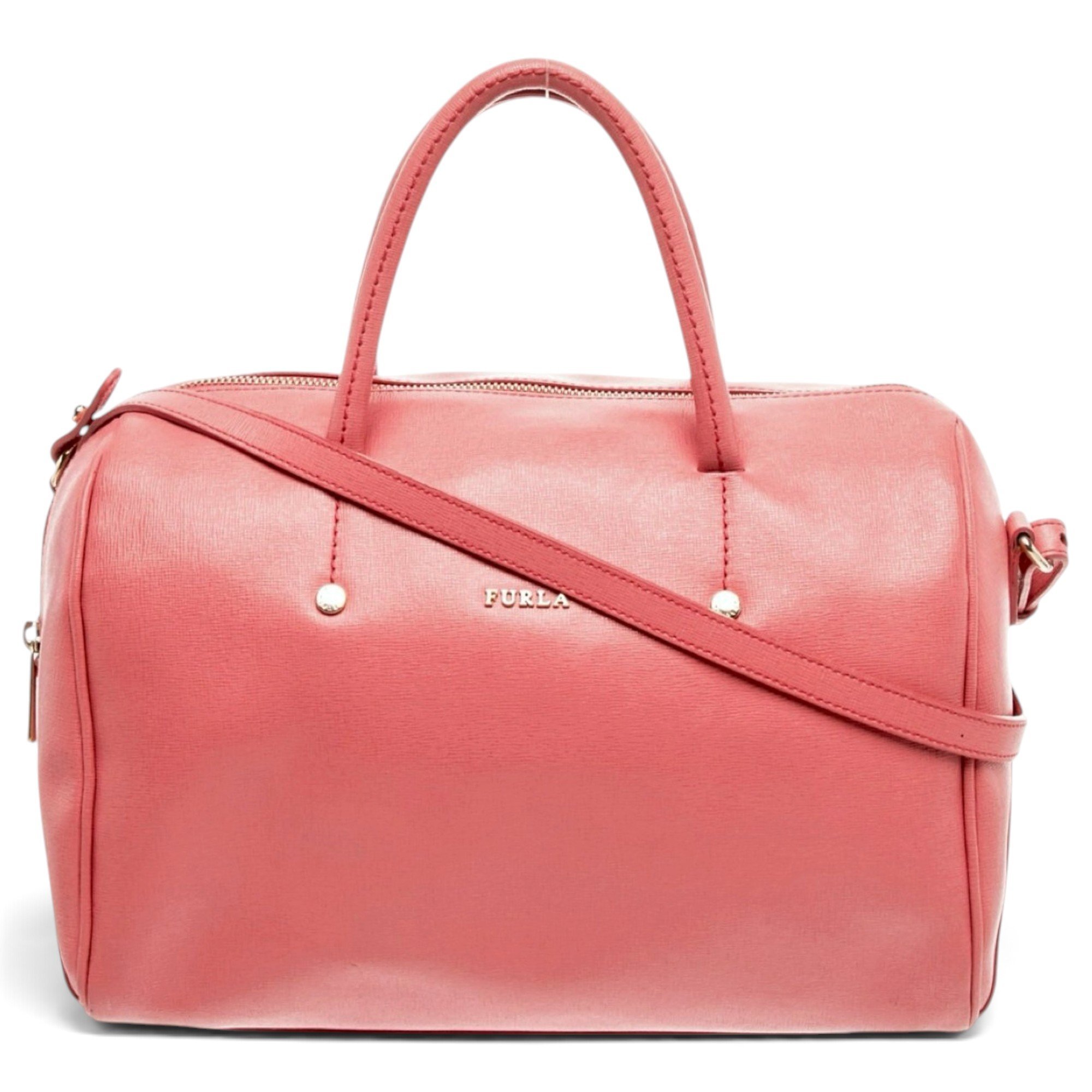 Candy Bag leather bowling bag