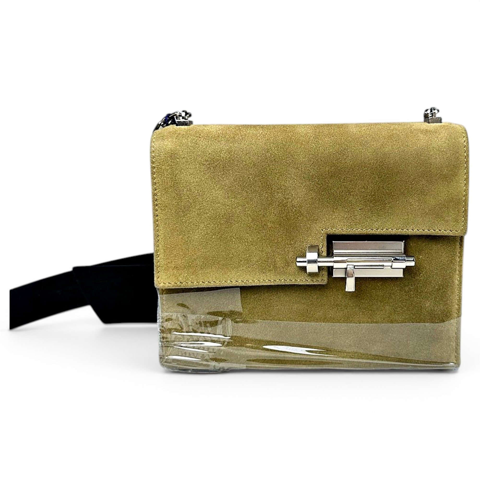 Verrou leather handbag