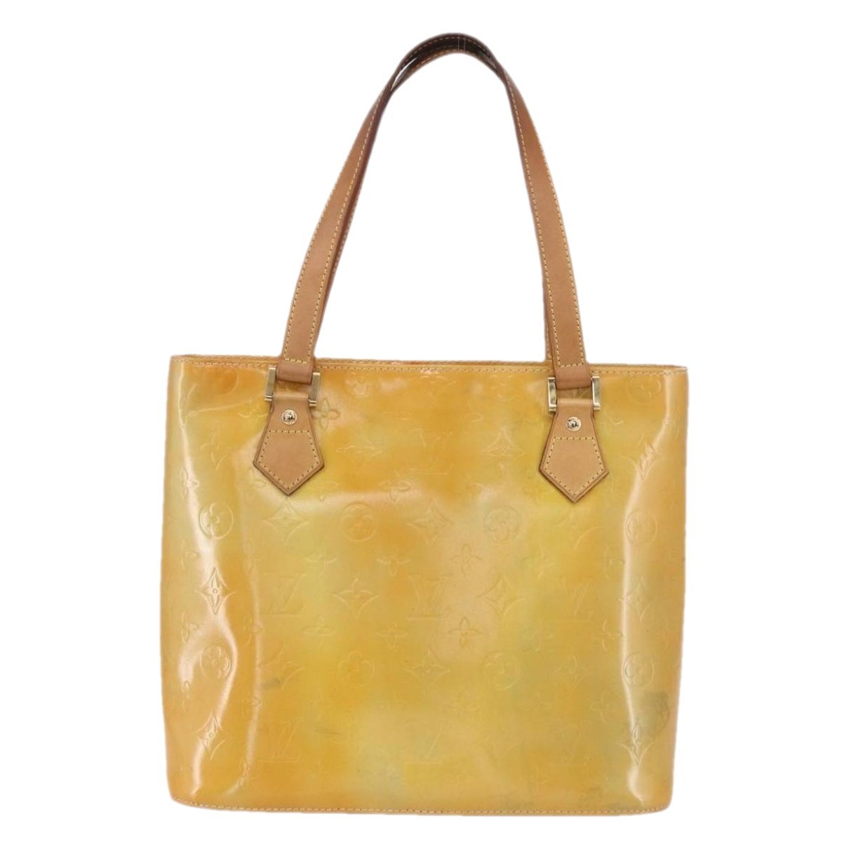 Houston patent leather handbag