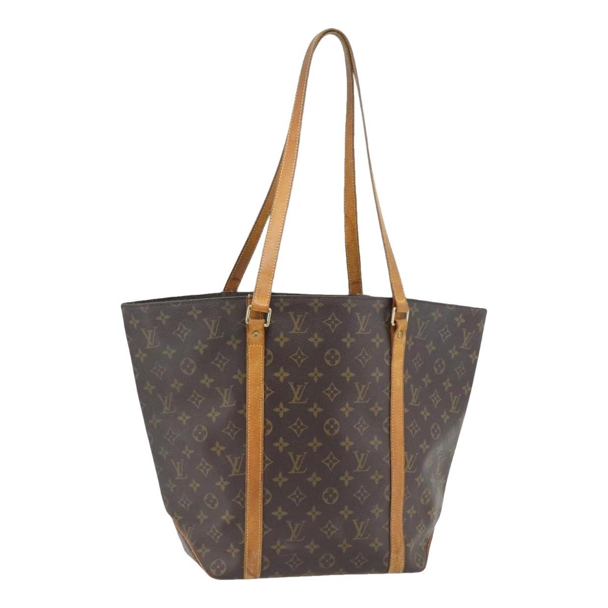 Shopping leather handbag