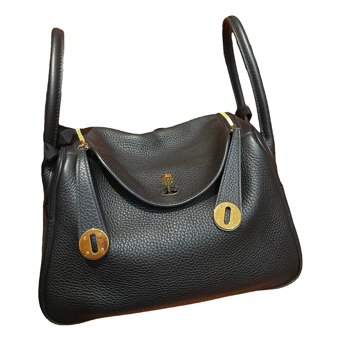 Lindy leather handbag