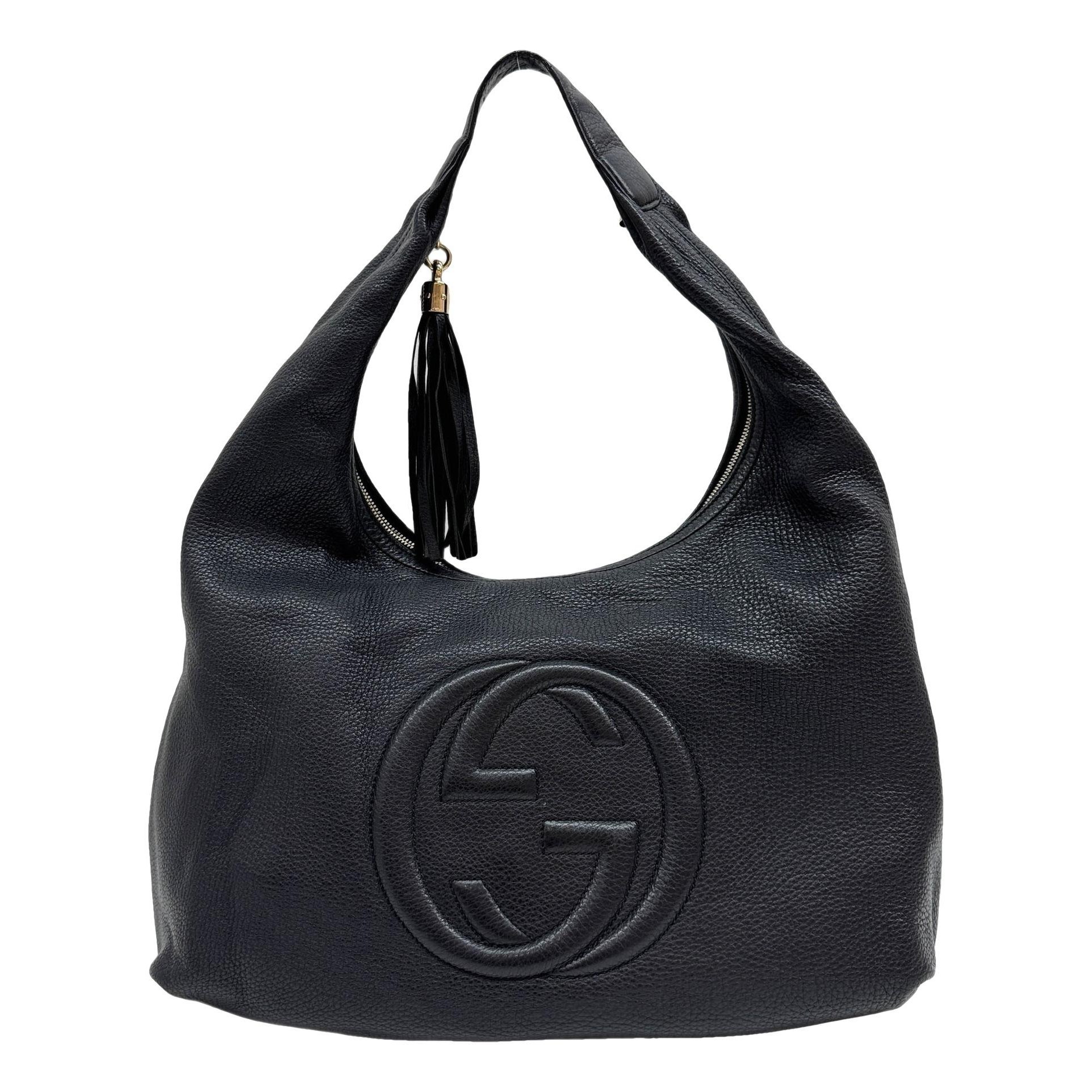 Soho Round leather handbag