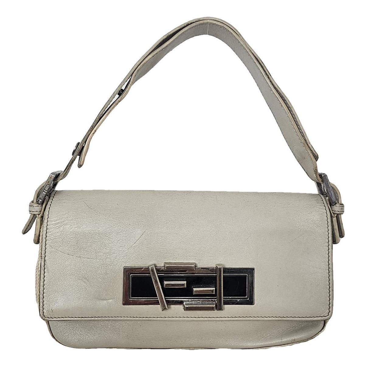 Baguette leather handbag