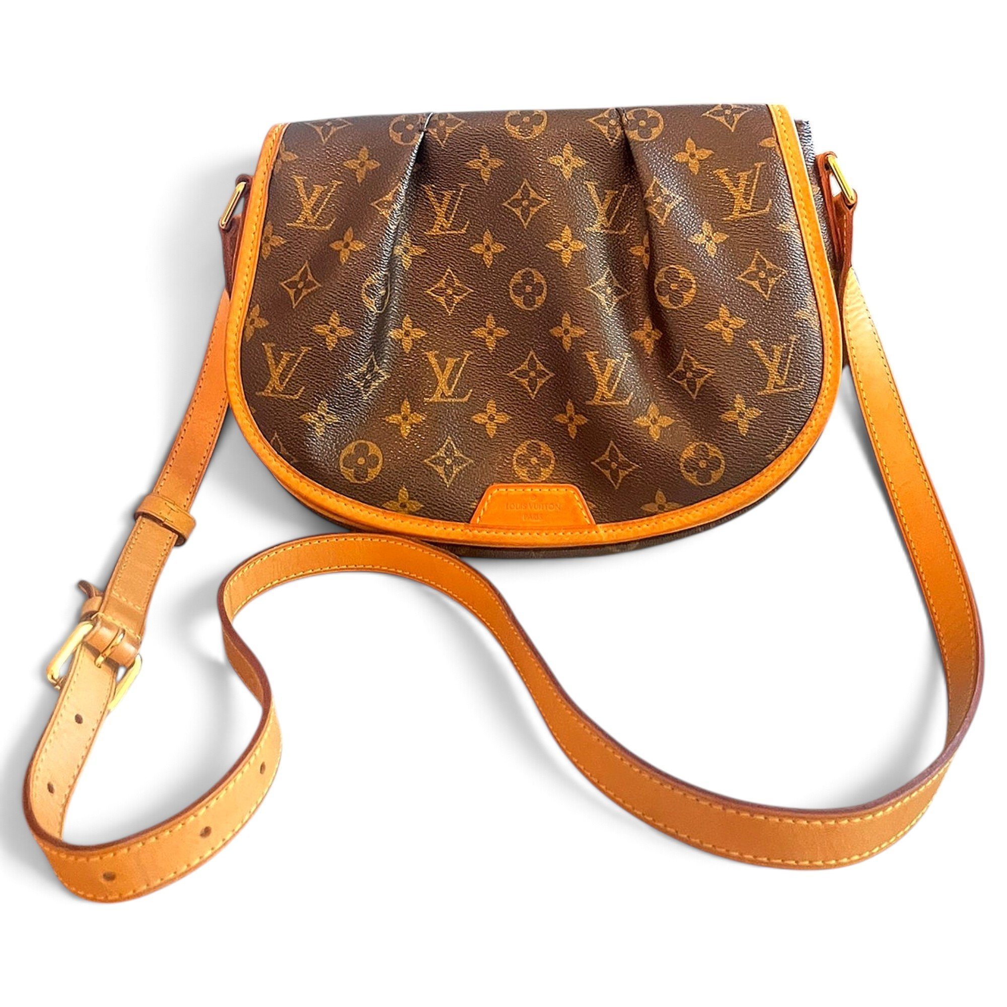 Menilmontant leather handbag