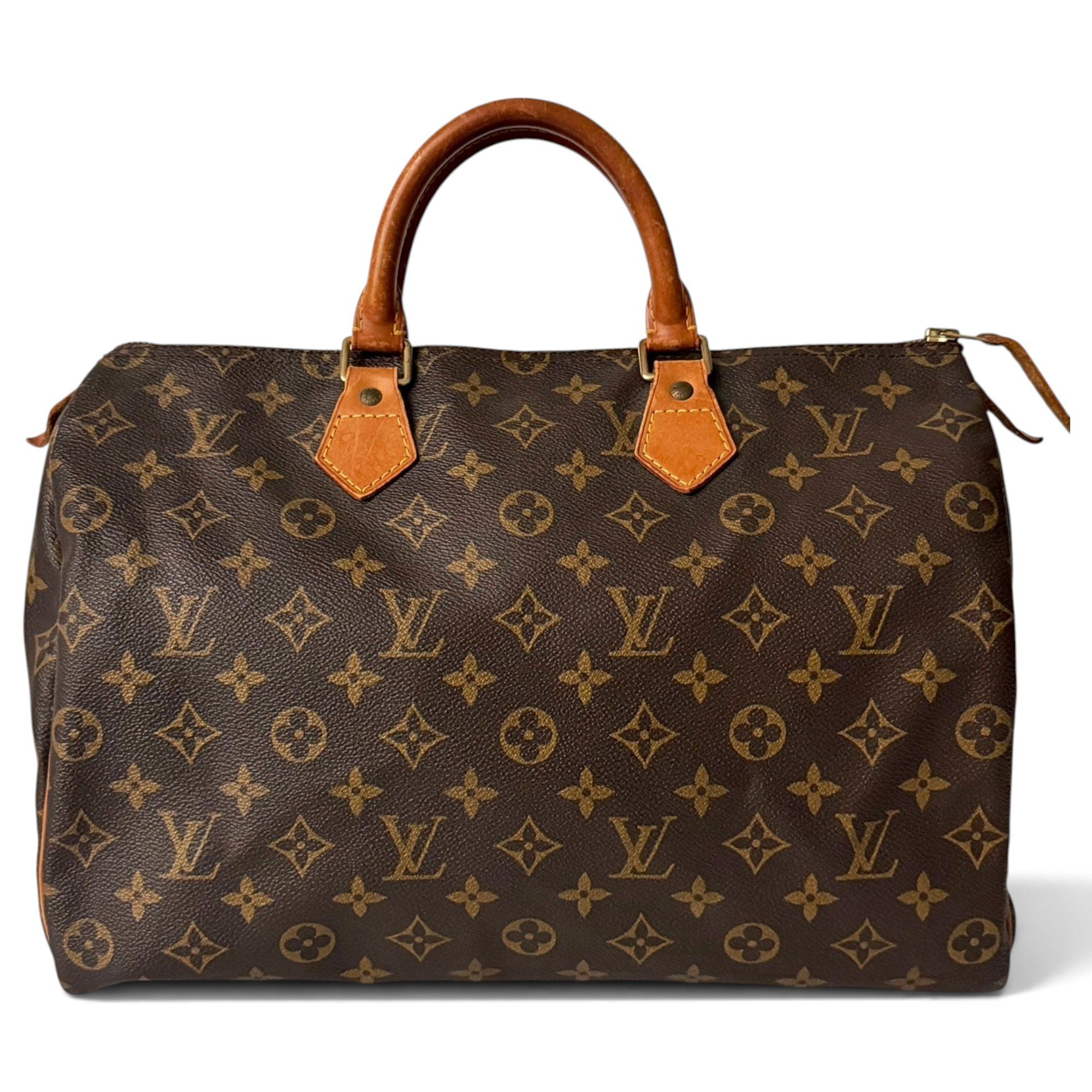 Louis Vuitton Speedy cloth handbag