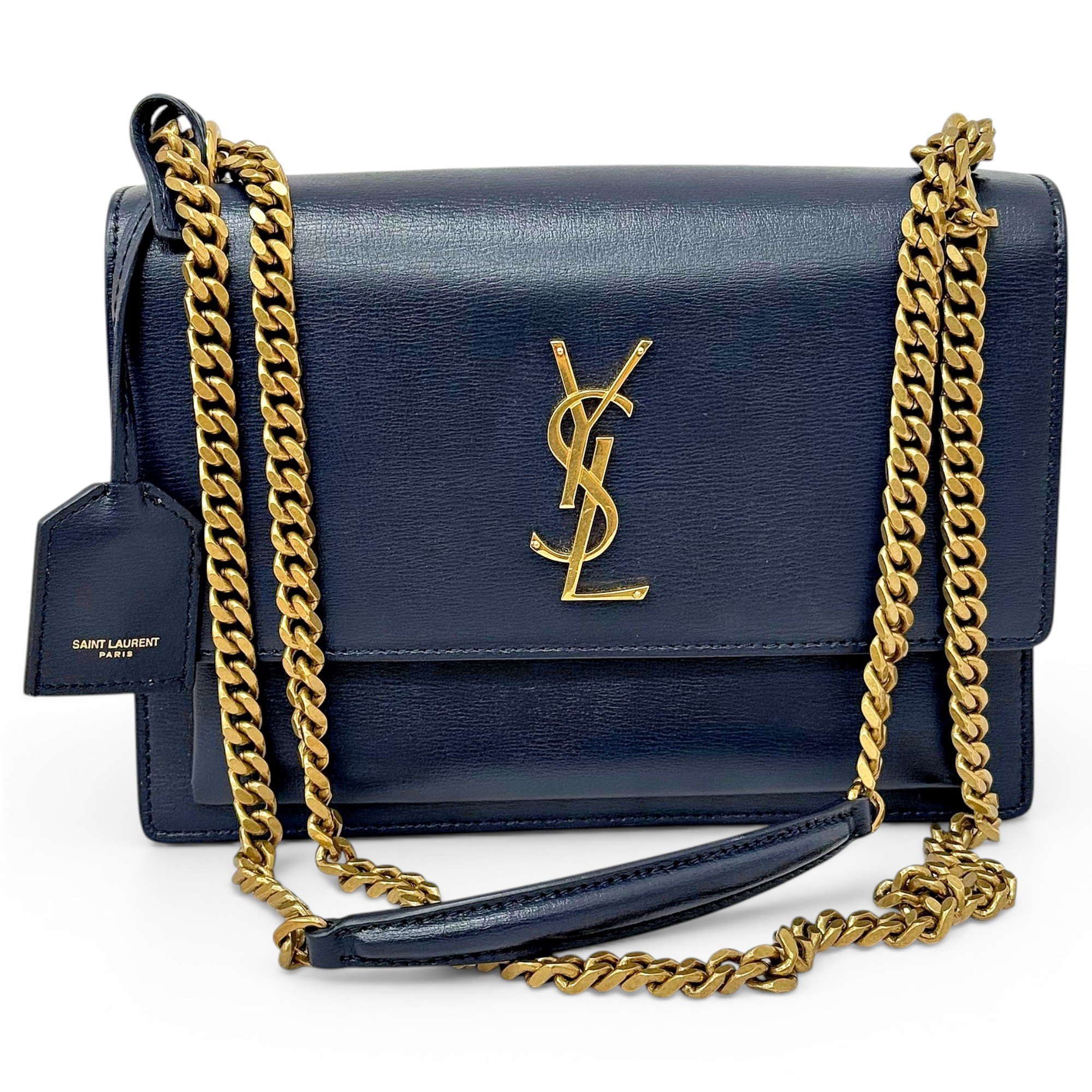 Sunset leather handbag