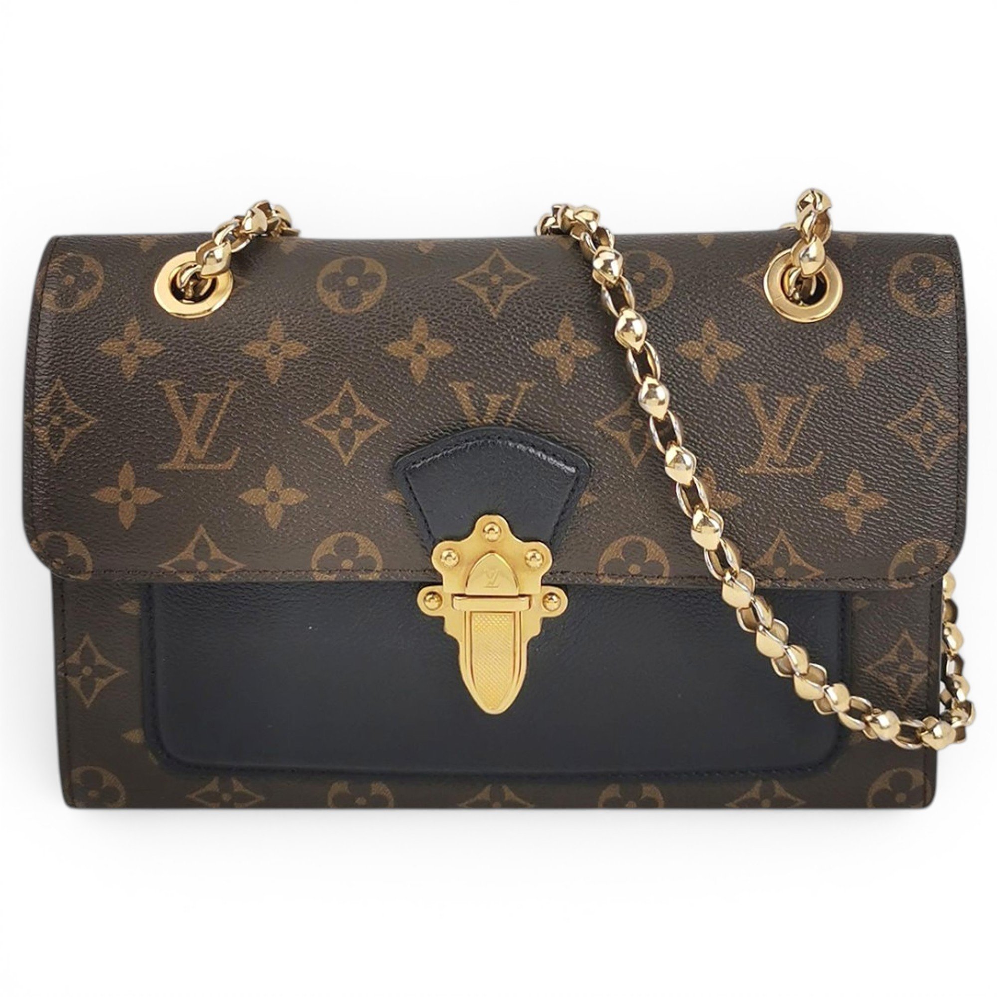 Victoire leather handbag