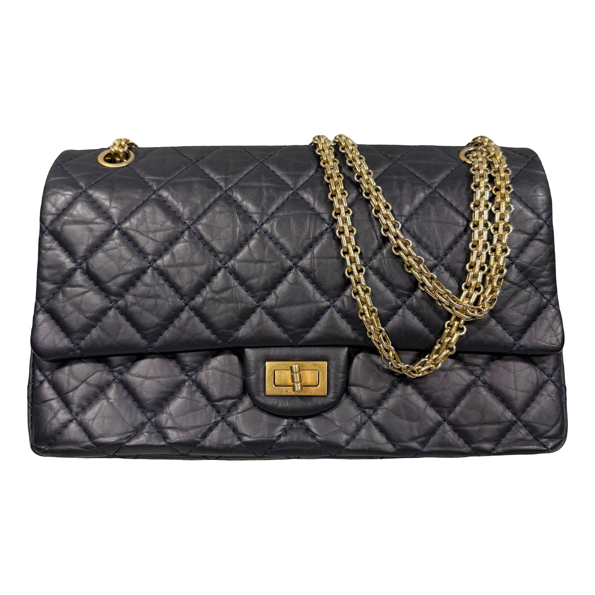 2.55 leather handbag