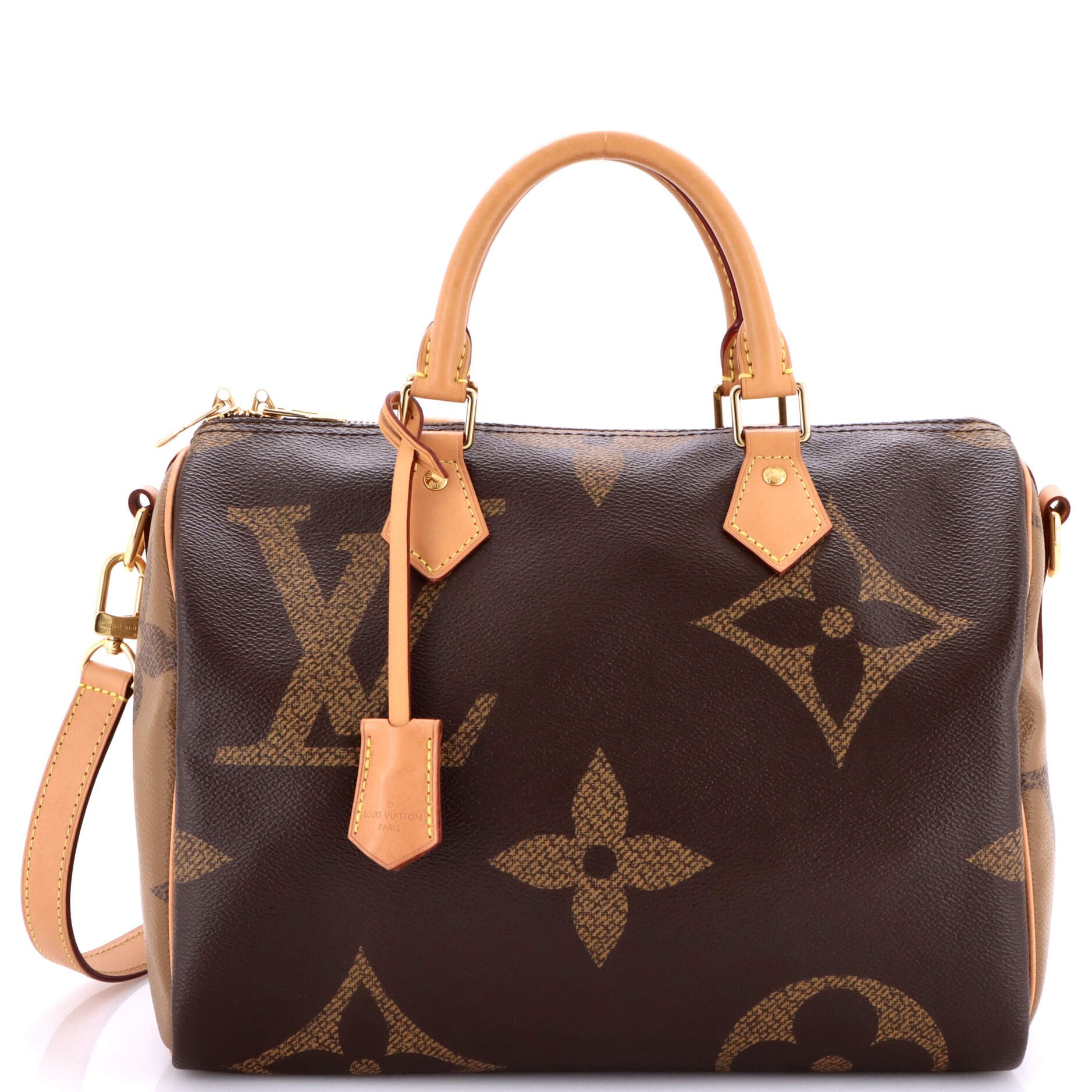 Louis Vuitton Speedy Bandouliere Bag Reverse Monogram Giant 30