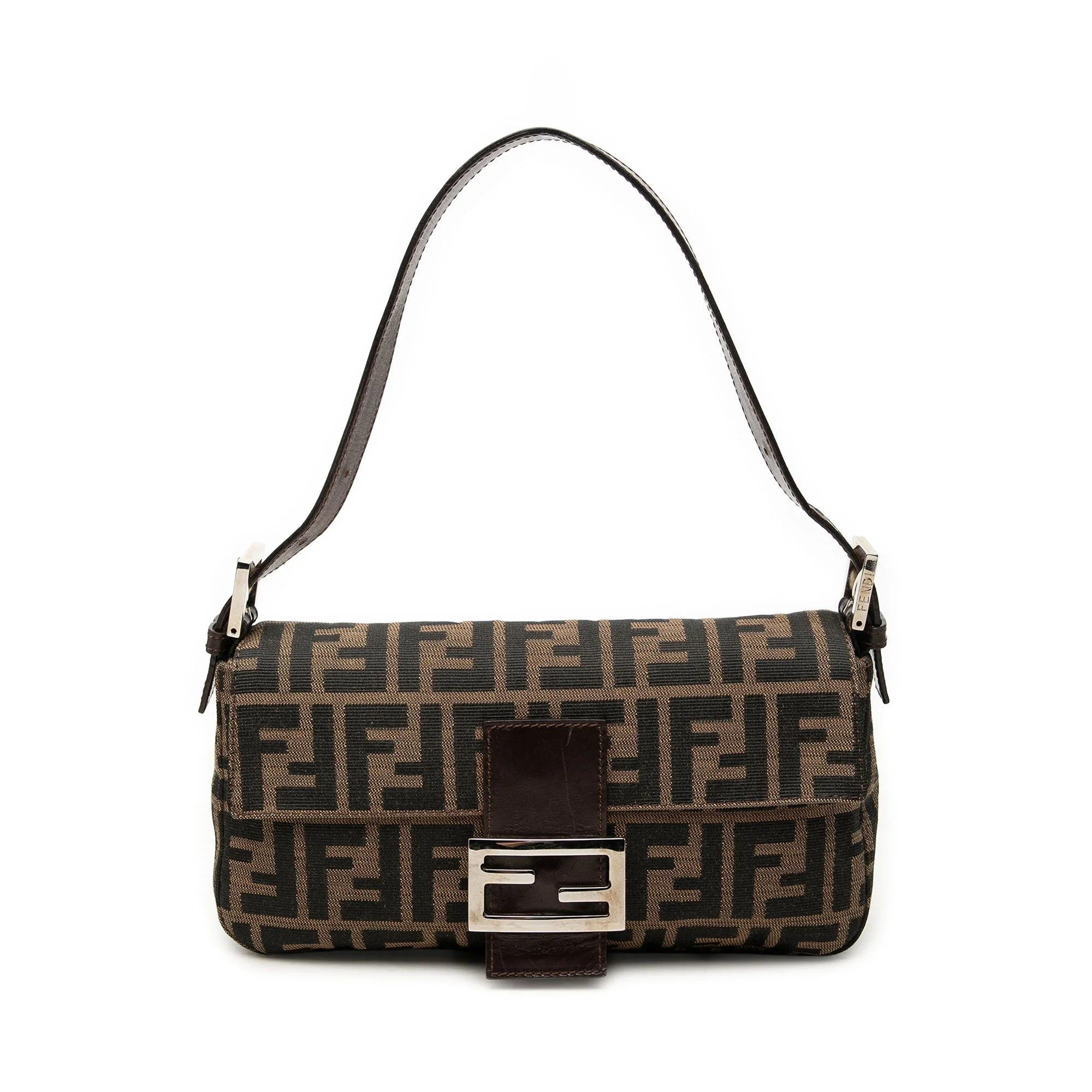 Baguette leather handbag