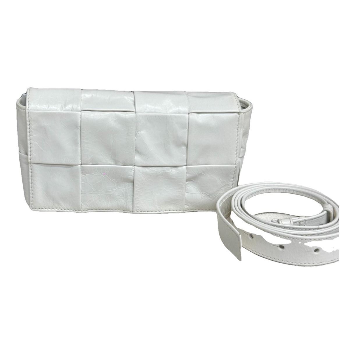 Cassette leather handbag