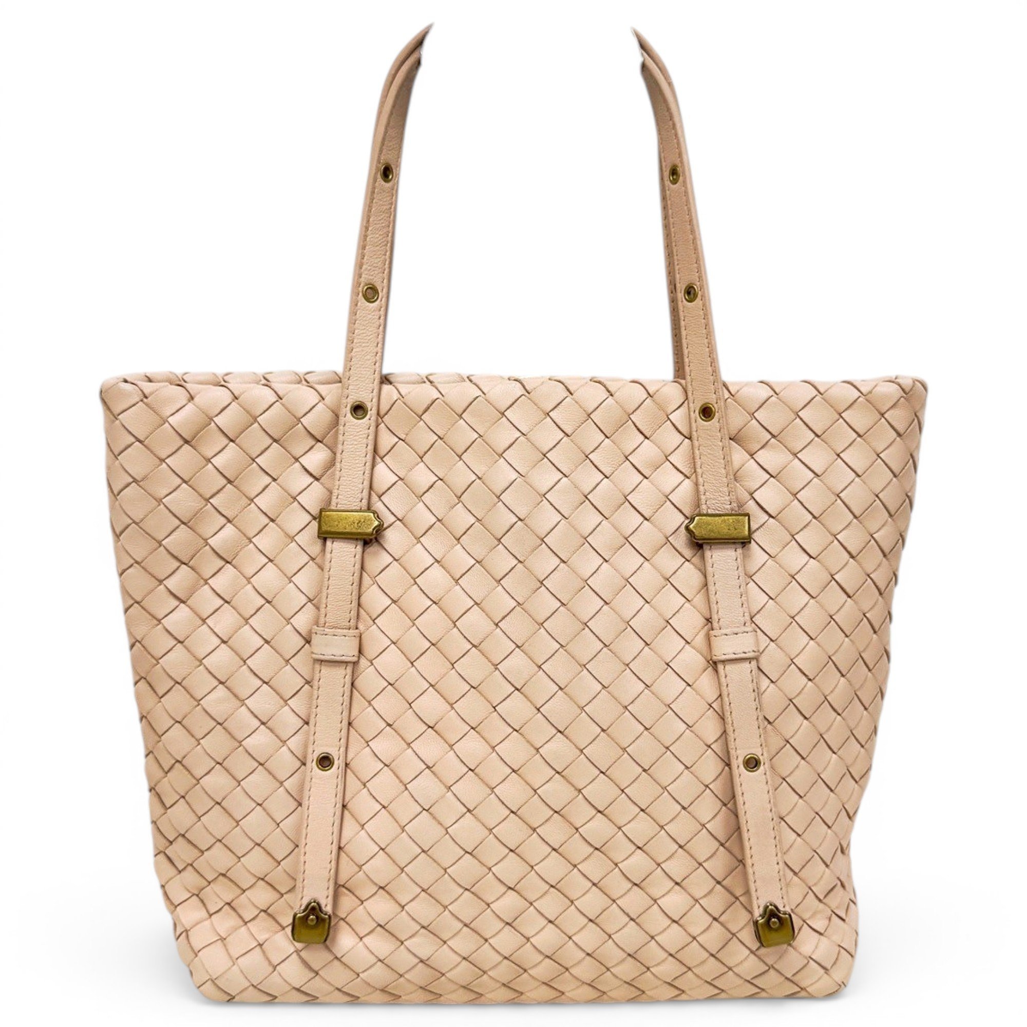 Leather tote